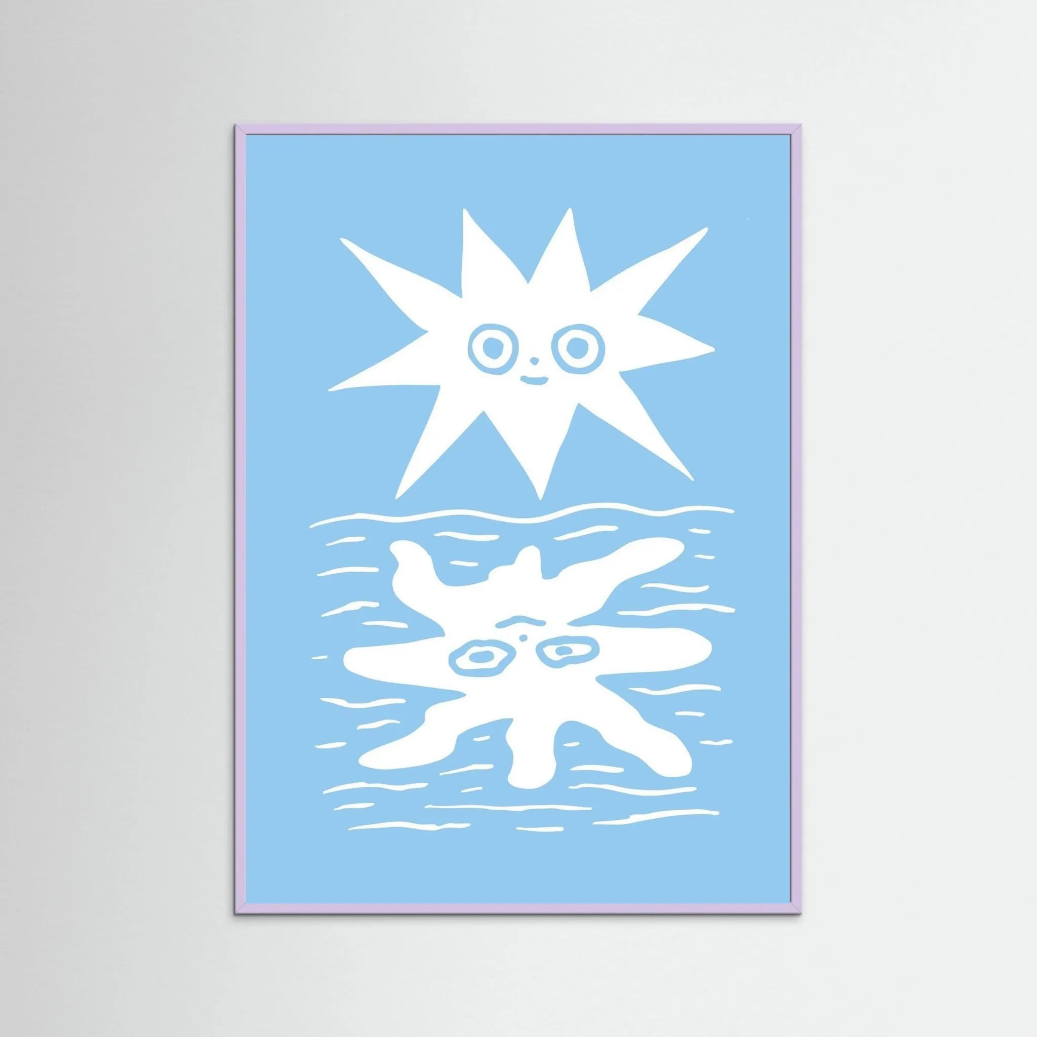 Poster-SUNRISE- Eric Schwarz- TADAM!-affiche-art-print- 21 x 29 cm / 8 x 11″ (A4) / No Frame-21 x 29 cm / 8 x 11″ (A4) / Black Wood-21 x 29 cm / 8 x 11″ (A4) / Blue Wood-21 x 29 cm / 8 x 11″ (A4) / Grey Wood-21 x 29 cm / 8 x 11″ (A4) / Green Wood