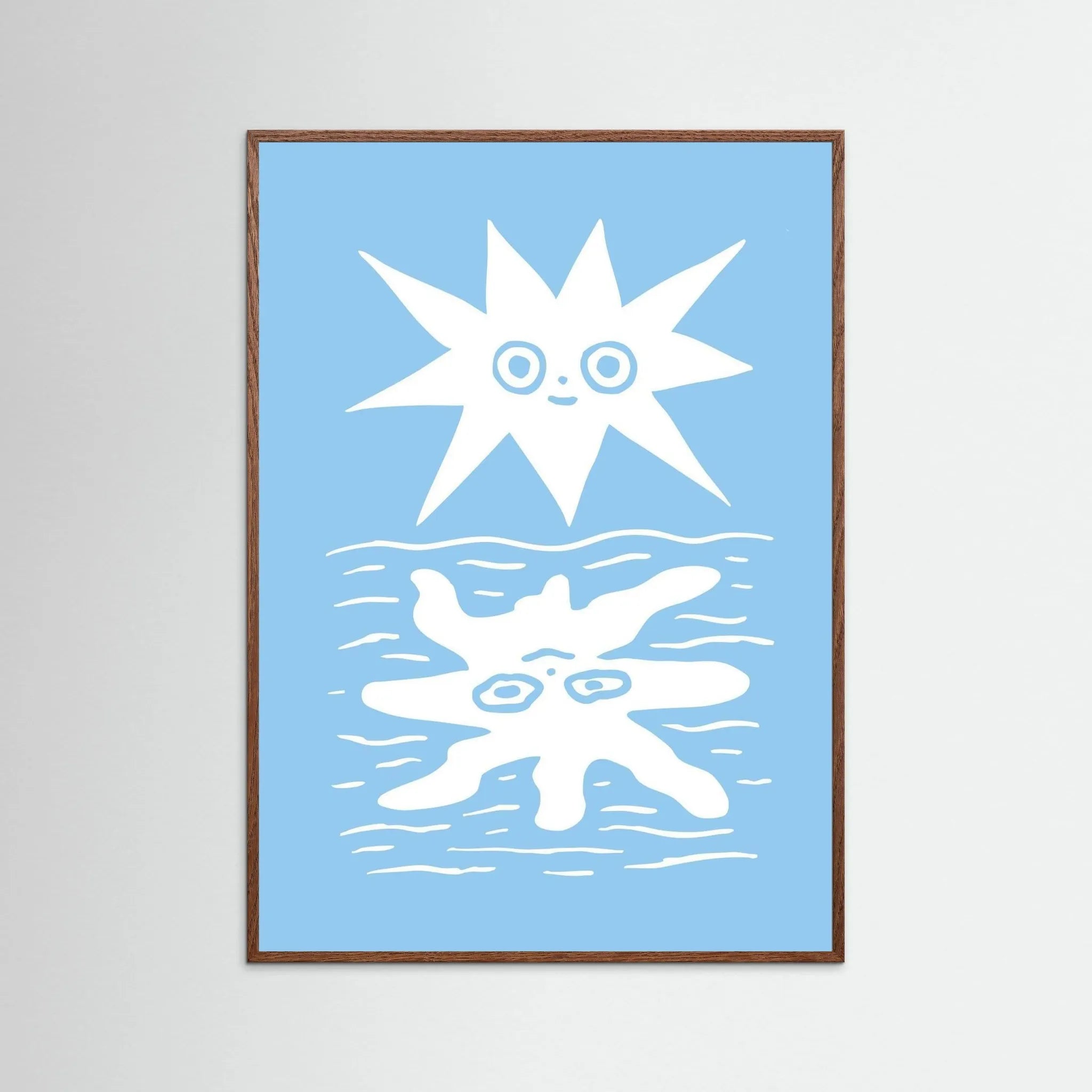 Poster-SUNRISE- Eric Schwarz- TADAM!-affiche-art-print- 21 x 29 cm / 8 x 11″ (A4) / No Frame-21 x 29 cm / 8 x 11″ (A4) / Black Wood-21 x 29 cm / 8 x 11″ (A4) / Blue Wood-21 x 29 cm / 8 x 11″ (A4) / Grey Wood-21 x 29 cm / 8 x 11″ (A4) / Green Wood