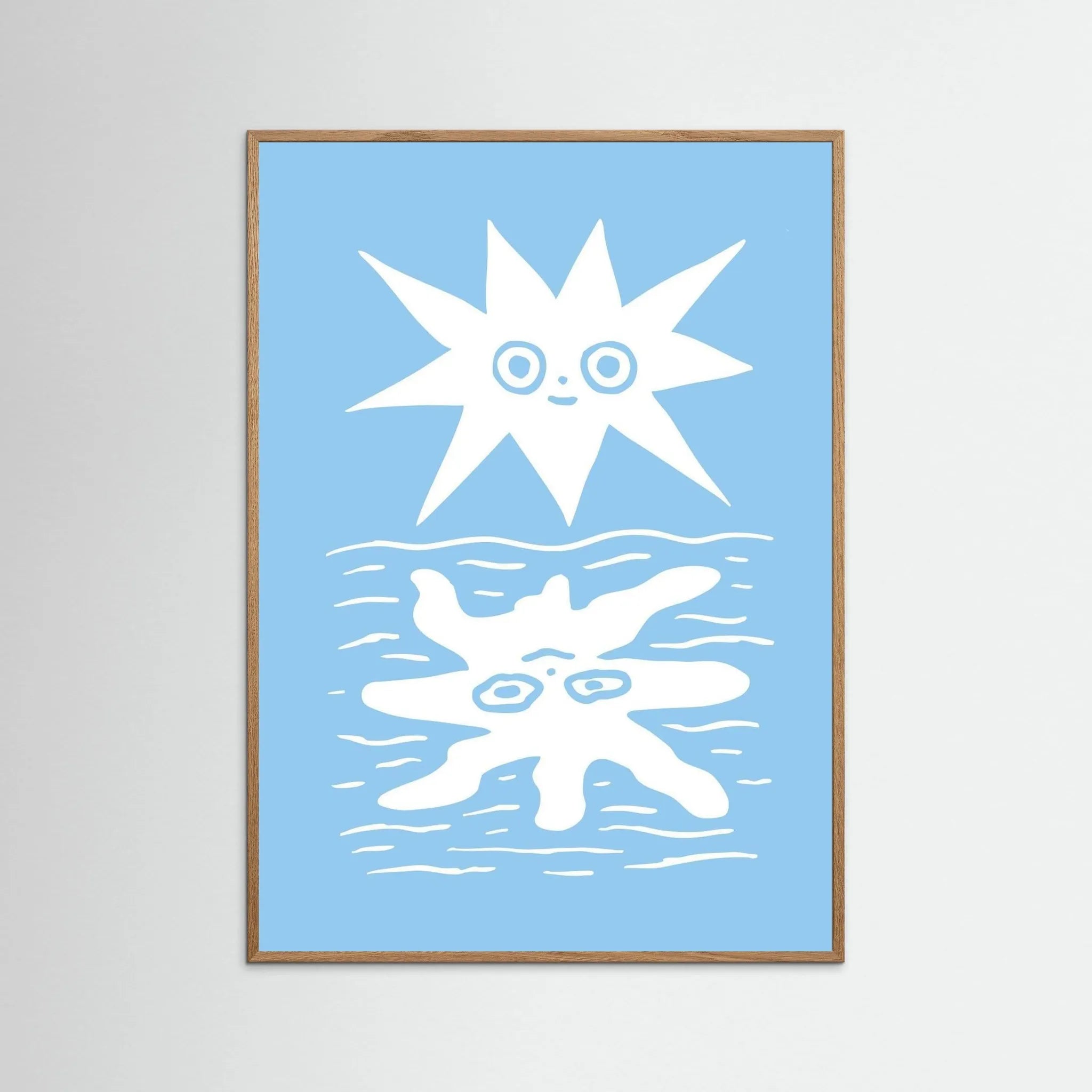 Poster-SUNRISE- Eric Schwarz- TADAM!-affiche-art-print- 21 x 29 cm / 8 x 11″ (A4) / No Frame-21 x 29 cm / 8 x 11″ (A4) / Black Wood-21 x 29 cm / 8 x 11″ (A4) / Blue Wood-21 x 29 cm / 8 x 11″ (A4) / Grey Wood-21 x 29 cm / 8 x 11″ (A4) / Green Wood