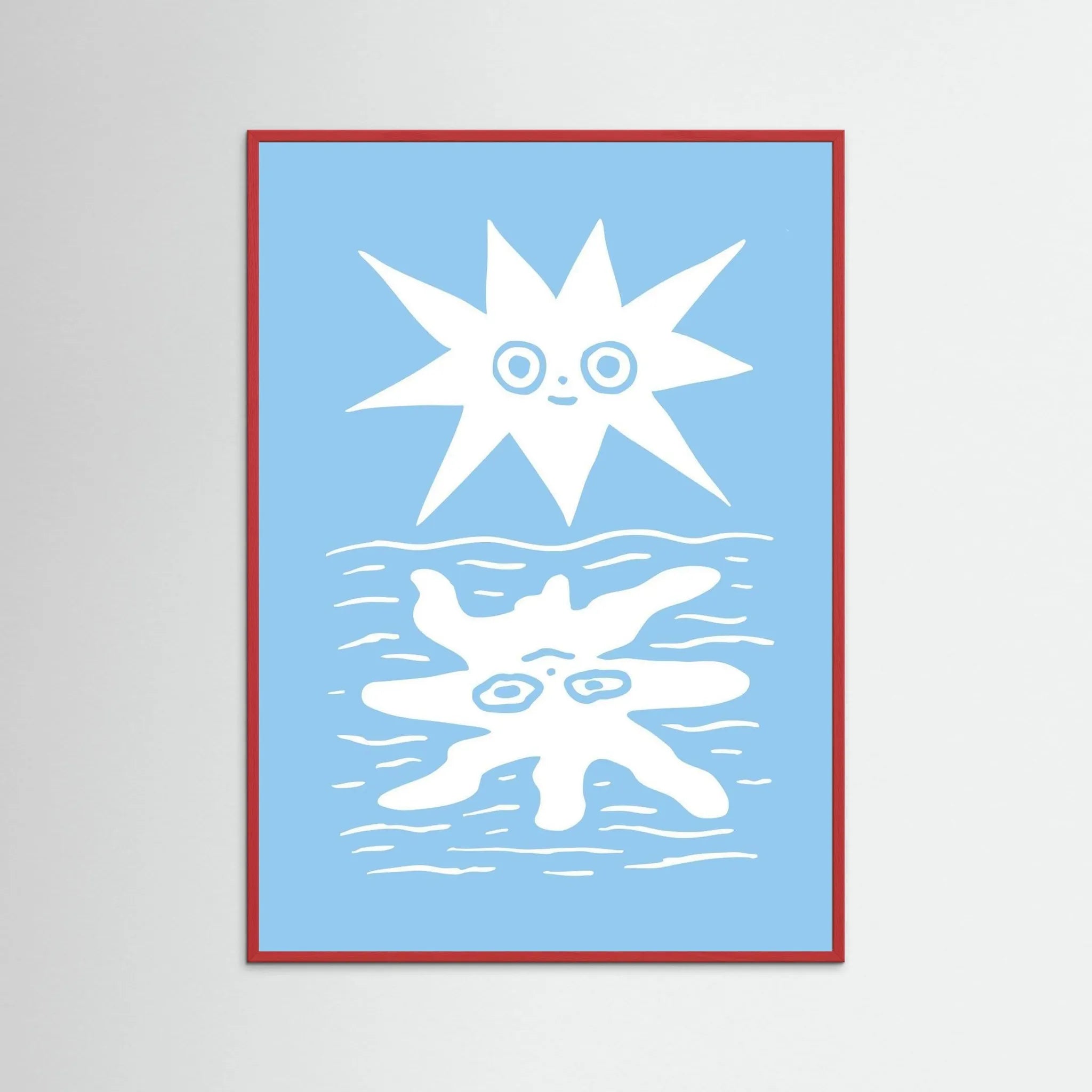 Poster-SUNRISE- Eric Schwarz- TADAM!-affiche-art-print- 21 x 29 cm / 8 x 11″ (A4) / No Frame-21 x 29 cm / 8 x 11″ (A4) / Black Wood-21 x 29 cm / 8 x 11″ (A4) / Blue Wood-21 x 29 cm / 8 x 11″ (A4) / Grey Wood-21 x 29 cm / 8 x 11″ (A4) / Green Wood