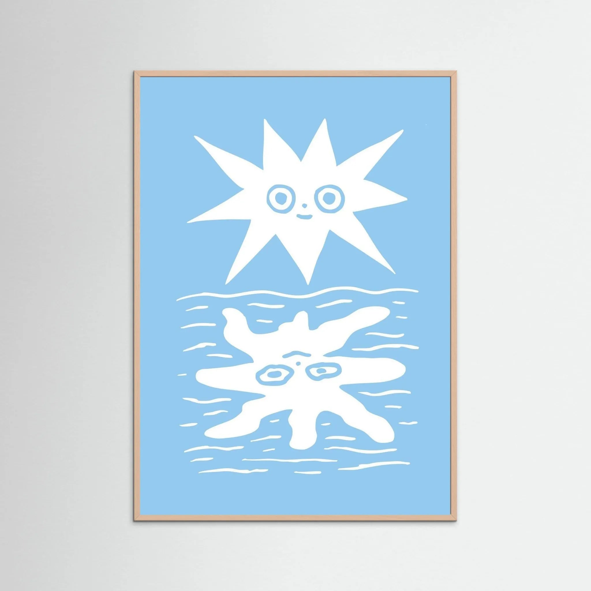 Poster-SUNRISE- Eric Schwarz- TADAM!-affiche-art-print- 21 x 29 cm / 8 x 11″ (A4) / No Frame-21 x 29 cm / 8 x 11″ (A4) / Black Wood-21 x 29 cm / 8 x 11″ (A4) / Blue Wood-21 x 29 cm / 8 x 11″ (A4) / Grey Wood-21 x 29 cm / 8 x 11″ (A4) / Green Wood