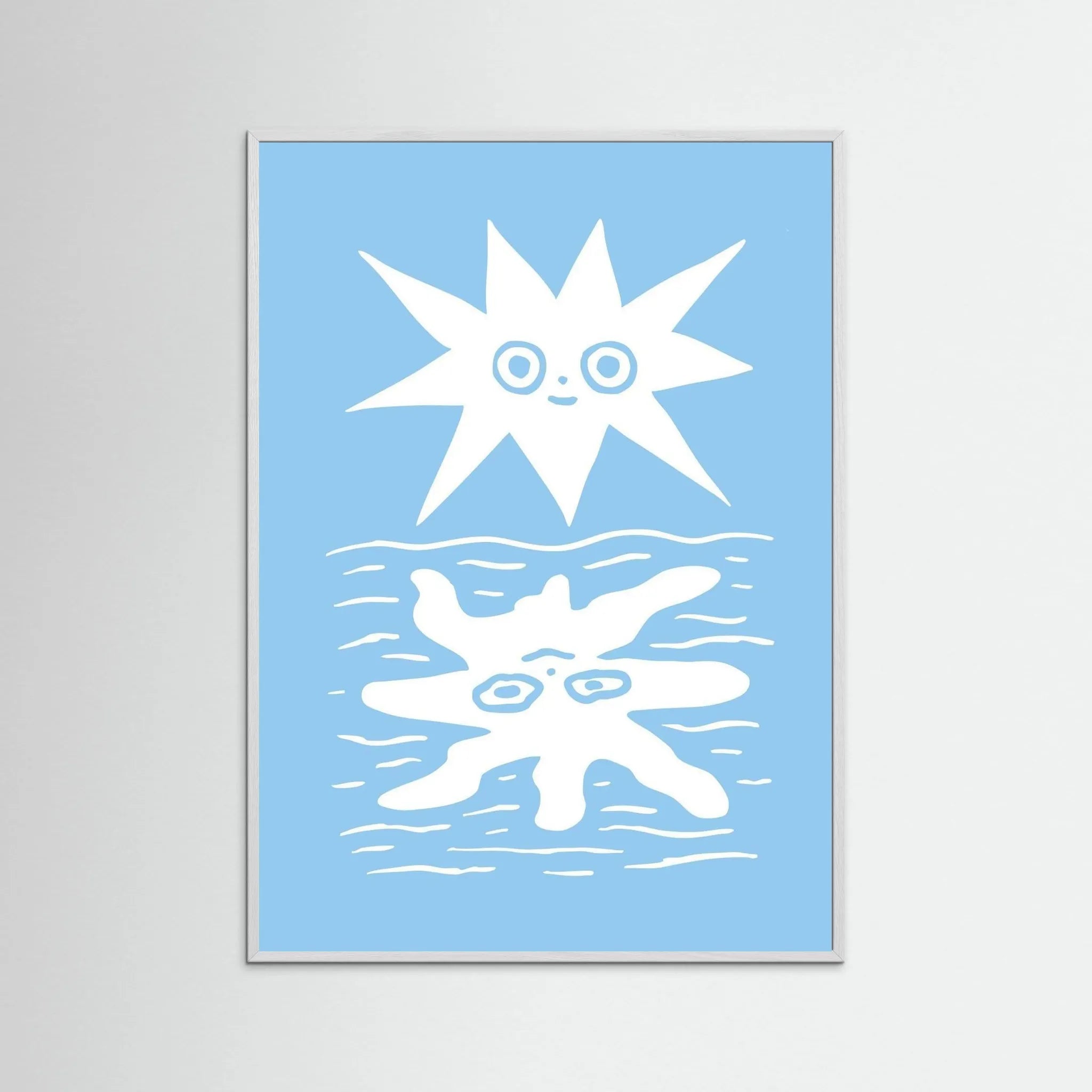 Poster-SUNRISE- Eric Schwarz- TADAM!-affiche-art-print- 21 x 29 cm / 8 x 11″ (A4) / No Frame-21 x 29 cm / 8 x 11″ (A4) / Black Wood-21 x 29 cm / 8 x 11″ (A4) / Blue Wood-21 x 29 cm / 8 x 11″ (A4) / Grey Wood-21 x 29 cm / 8 x 11″ (A4) / Green Wood