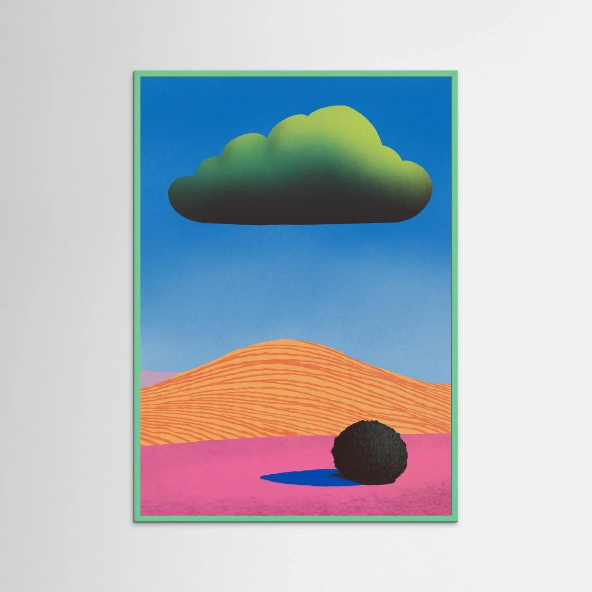 Poster-VIBRANT DESERT- Little Dean- TADAM!-affiche-art-print- 21 x 29 cm / 8 x 11″ (A4) / No Frame-21 x 29 cm / 8 x 11″ (A4) / Black Wood-21 x 29 cm / 8 x 11″ (A4) / Blue Wood-21 x 29 cm / 8 x 11″ (A4) / Grey Wood-21 x 29 cm / 8 x 11″ (A4) / Green Wood