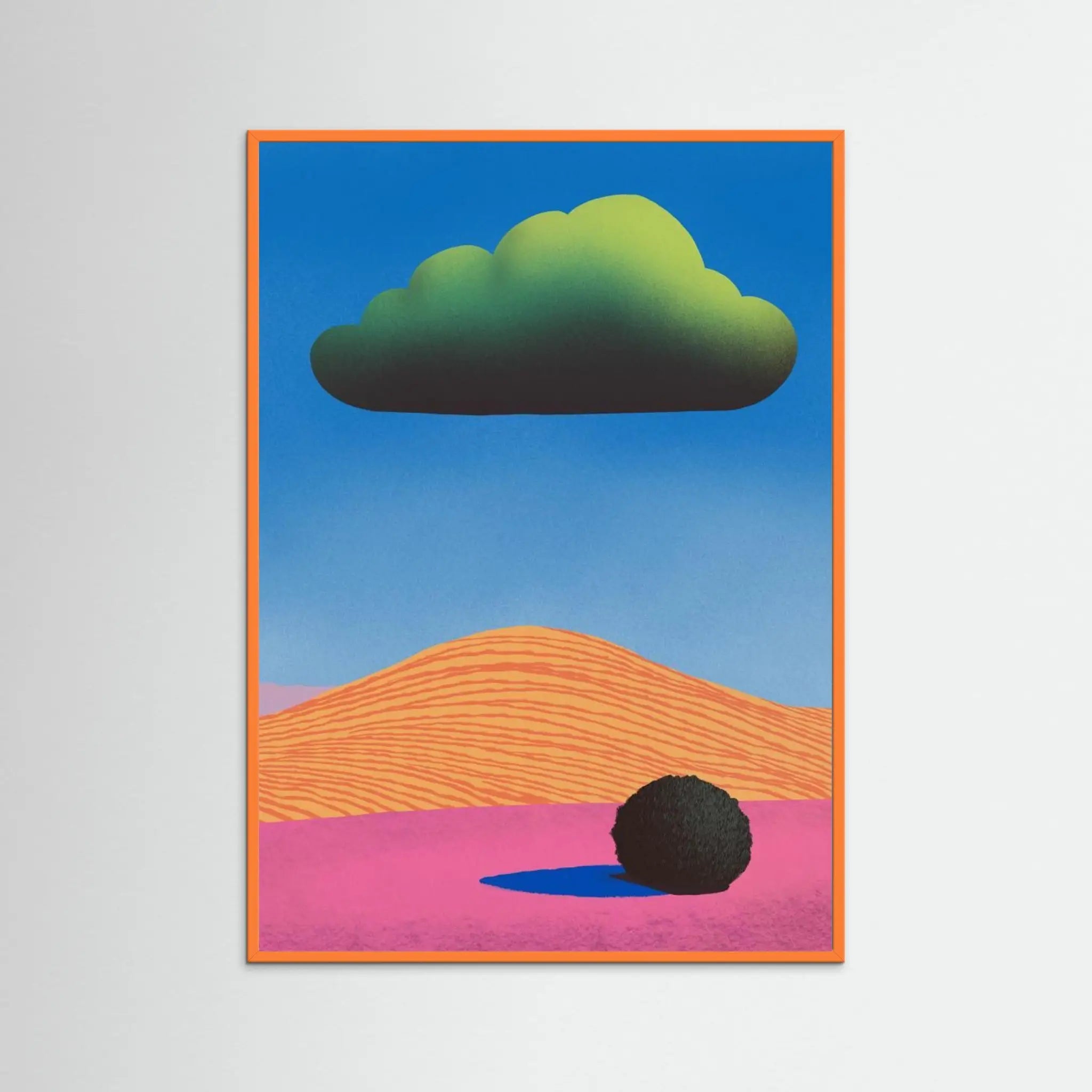 Poster-VIBRANT DESERT- Little Dean- TADAM!-affiche-art-print- 21 x 29 cm / 8 x 11″ (A4) / No Frame-21 x 29 cm / 8 x 11″ (A4) / Black Wood-21 x 29 cm / 8 x 11″ (A4) / Blue Wood-21 x 29 cm / 8 x 11″ (A4) / Grey Wood-21 x 29 cm / 8 x 11″ (A4) / Green Wood