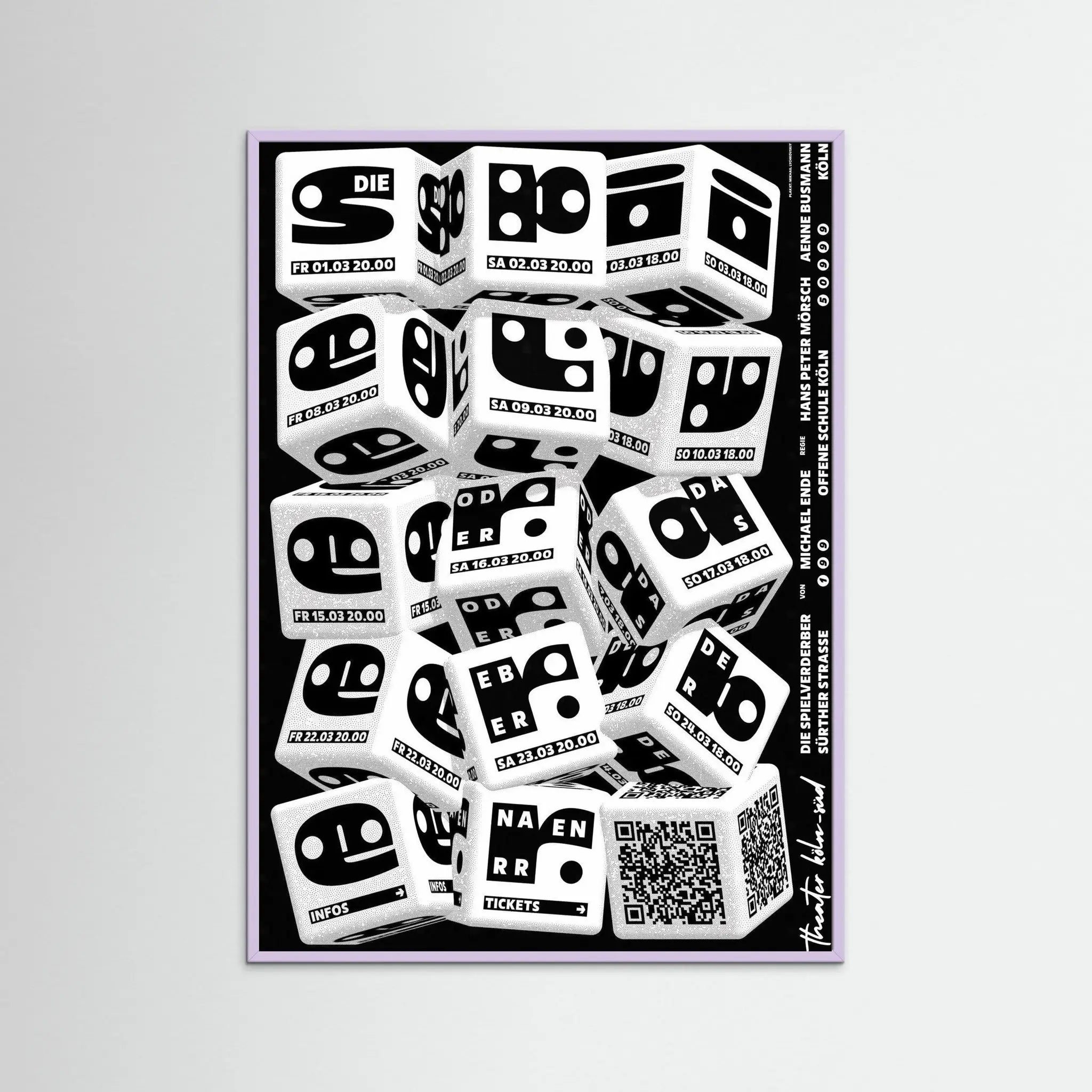 Poster-DIE SPIELVERDERBER- Mikhail Lychkovskiy- TADAM!-affiche-art-print- 21 x 29 cm / 8 x 11″ (A4) / No Frame-21 x 29 cm / 8 x 11″ (A4) / Black Wood-21 x 29 cm / 8 x 11″ (A4) / Blue Wood-21 x 29 cm / 8 x 11″ (A4) / Grey Wood-21 x 29 cm / 8 x 11″ (A4) / Green Wood