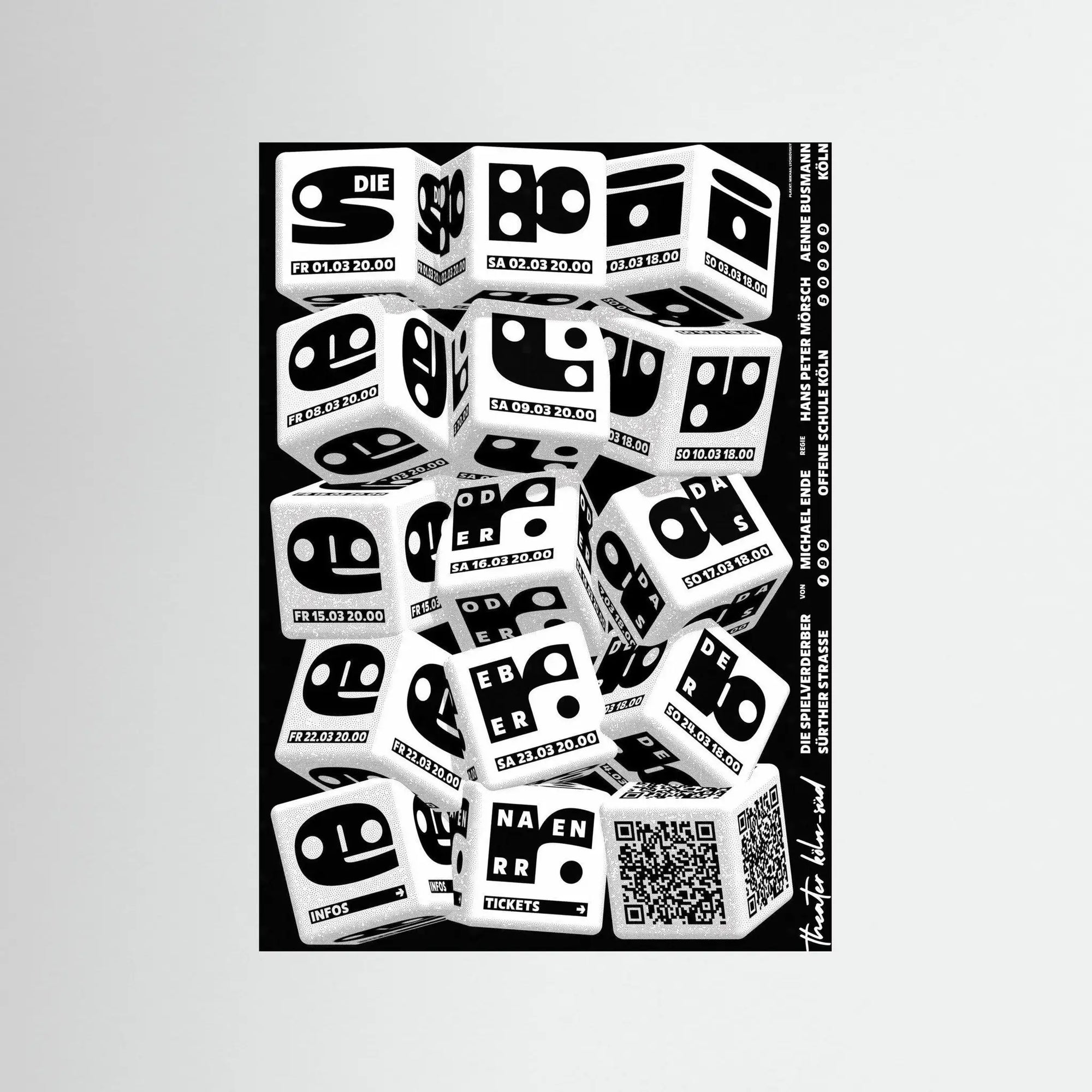 Poster-DIE SPIELVERDERBER- Mikhail Lychkovskiy- TADAM!-affiche-art-print- 21 x 29 cm / 8 x 11″ (A4) / No Frame-21 x 29 cm / 8 x 11″ (A4) / Black Wood-21 x 29 cm / 8 x 11″ (A4) / Blue Wood-21 x 29 cm / 8 x 11″ (A4) / Grey Wood-21 x 29 cm / 8 x 11″ (A4) / Green Wood