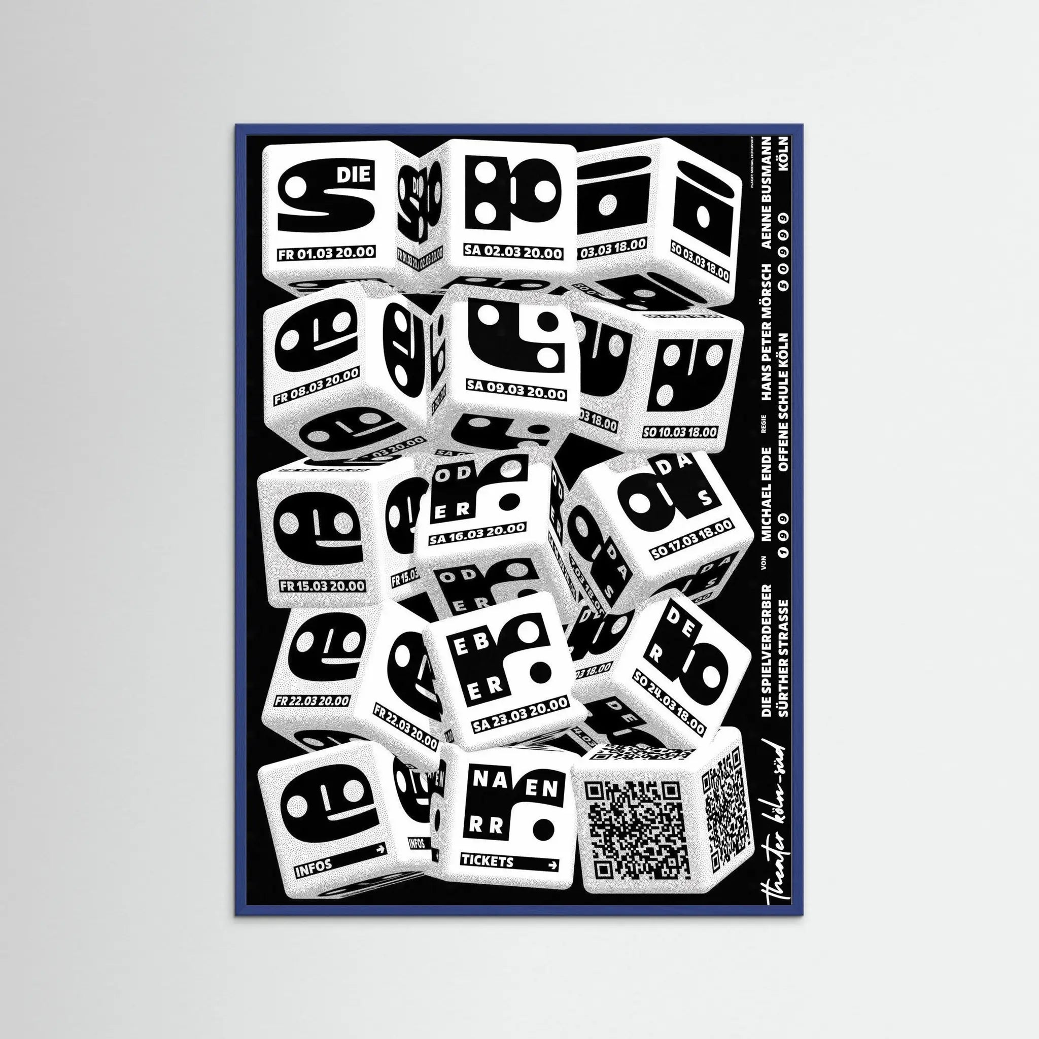 Poster-DIE SPIELVERDERBER- Mikhail Lychkovskiy- TADAM!-affiche-art-print- 21 x 29 cm / 8 x 11″ (A4) / No Frame-21 x 29 cm / 8 x 11″ (A4) / Black Wood-21 x 29 cm / 8 x 11″ (A4) / Blue Wood-21 x 29 cm / 8 x 11″ (A4) / Grey Wood-21 x 29 cm / 8 x 11″ (A4) / Green Wood