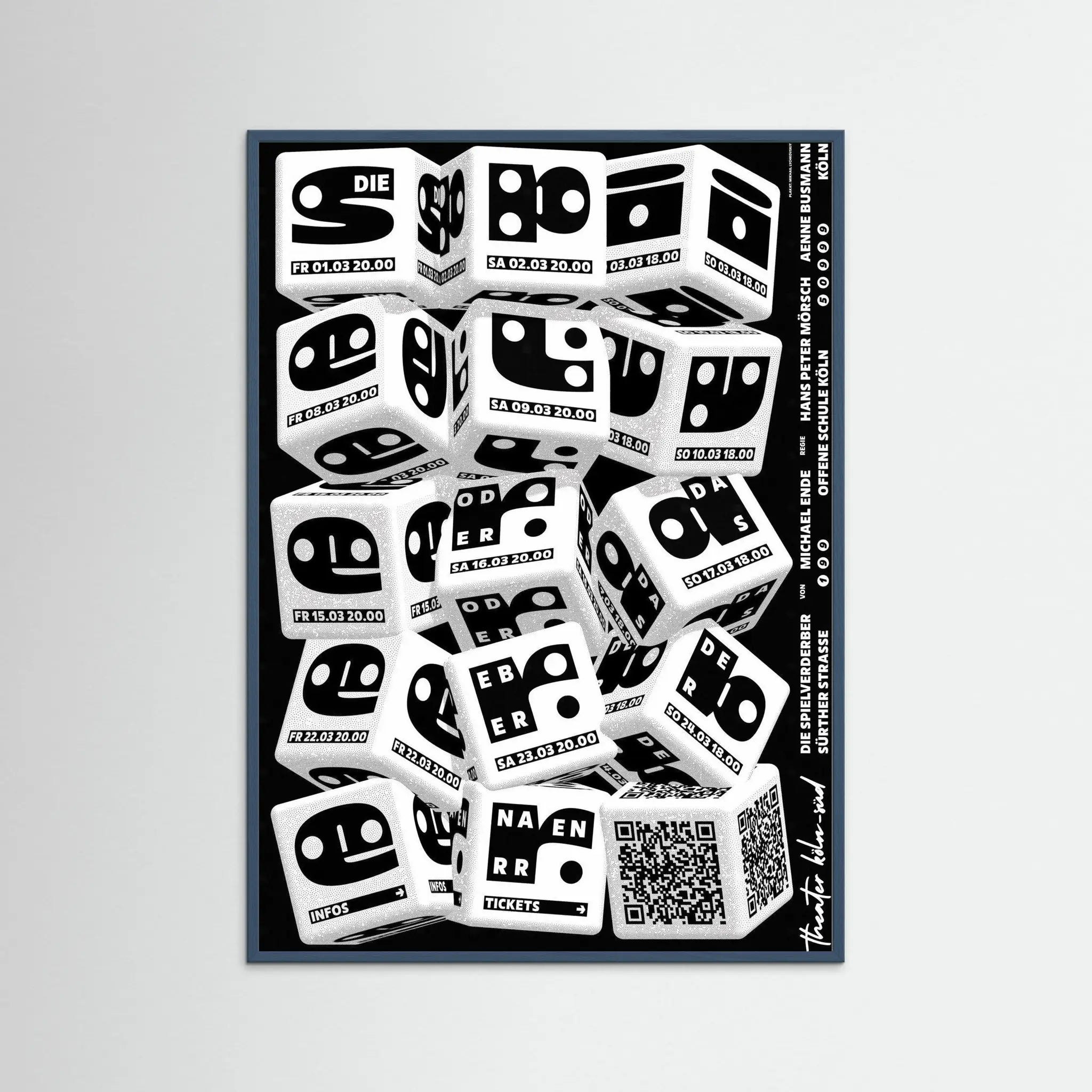 Poster-DIE SPIELVERDERBER- Mikhail Lychkovskiy- TADAM!-affiche-art-print- 21 x 29 cm / 8 x 11″ (A4) / No Frame-21 x 29 cm / 8 x 11″ (A4) / Black Wood-21 x 29 cm / 8 x 11″ (A4) / Blue Wood-21 x 29 cm / 8 x 11″ (A4) / Grey Wood-21 x 29 cm / 8 x 11″ (A4) / Green Wood