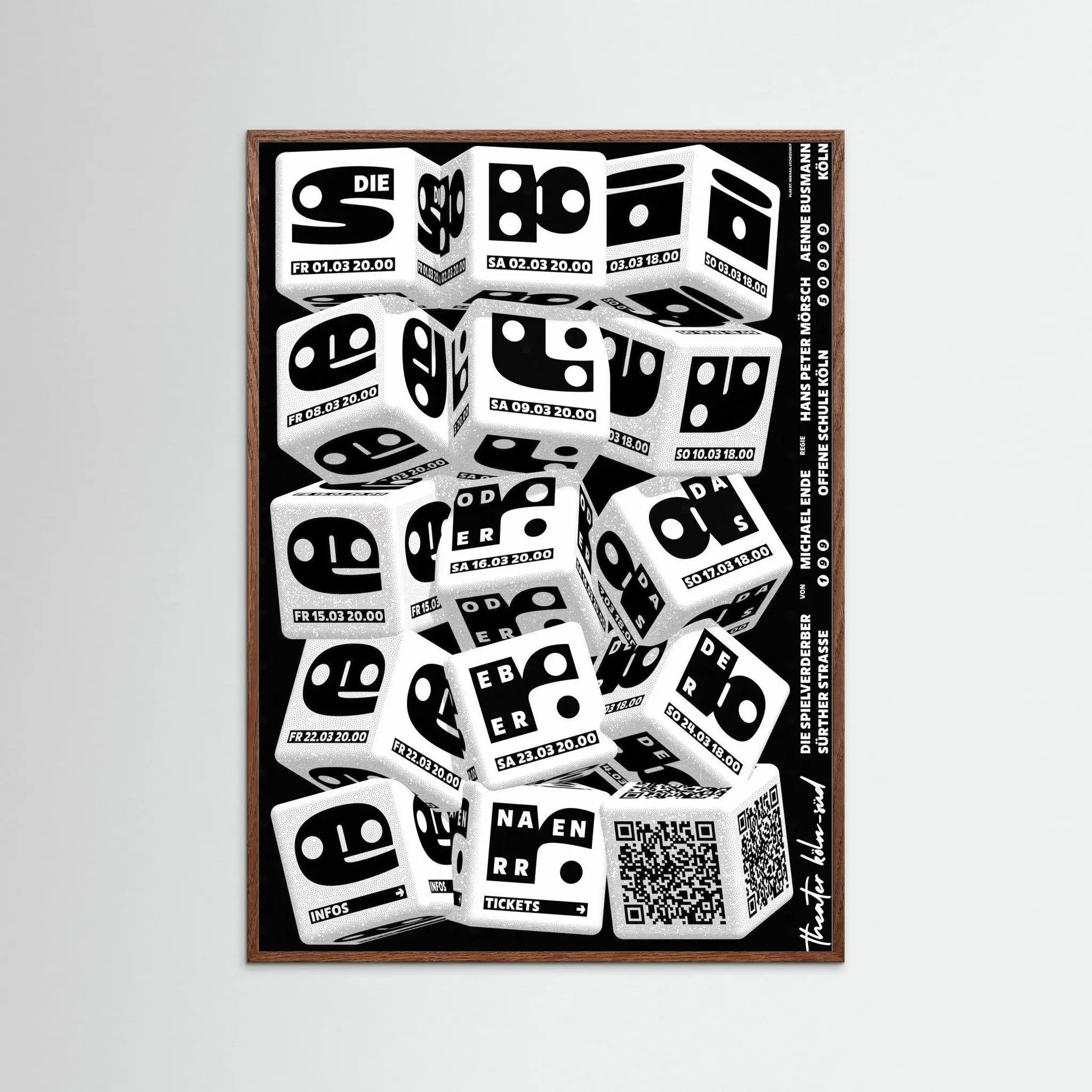 Poster-DIE SPIELVERDERBER- Mikhail Lychkovskiy- TADAM!-affiche-art-print- 21 x 29 cm / 8 x 11″ (A4) / No Frame-21 x 29 cm / 8 x 11″ (A4) / Black Wood-21 x 29 cm / 8 x 11″ (A4) / Blue Wood-21 x 29 cm / 8 x 11″ (A4) / Grey Wood-21 x 29 cm / 8 x 11″ (A4) / Green Wood