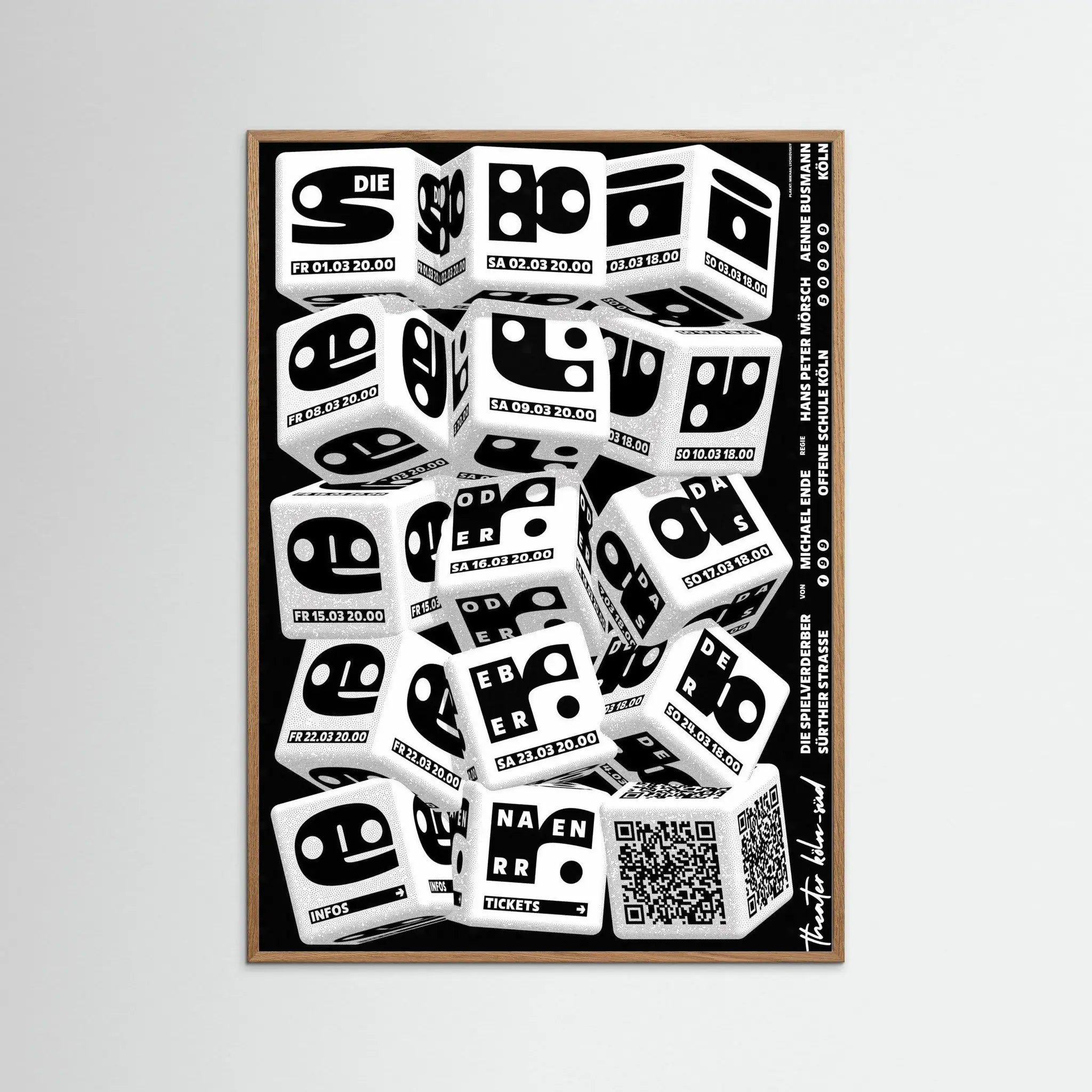 Poster-DIE SPIELVERDERBER- Mikhail Lychkovskiy- TADAM!-affiche-art-print- 21 x 29 cm / 8 x 11″ (A4) / No Frame-21 x 29 cm / 8 x 11″ (A4) / Black Wood-21 x 29 cm / 8 x 11″ (A4) / Blue Wood-21 x 29 cm / 8 x 11″ (A4) / Grey Wood-21 x 29 cm / 8 x 11″ (A4) / Green Wood