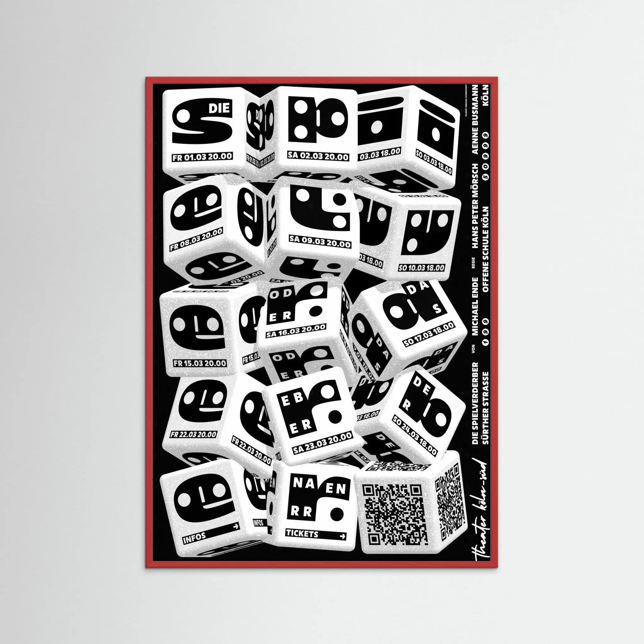 Poster-DIE SPIELVERDERBER- Mikhail Lychkovskiy- TADAM!-affiche-art-print- 21 x 29 cm / 8 x 11″ (A4) / No Frame-21 x 29 cm / 8 x 11″ (A4) / Black Wood-21 x 29 cm / 8 x 11″ (A4) / Blue Wood-21 x 29 cm / 8 x 11″ (A4) / Grey Wood-21 x 29 cm / 8 x 11″ (A4) / Green Wood