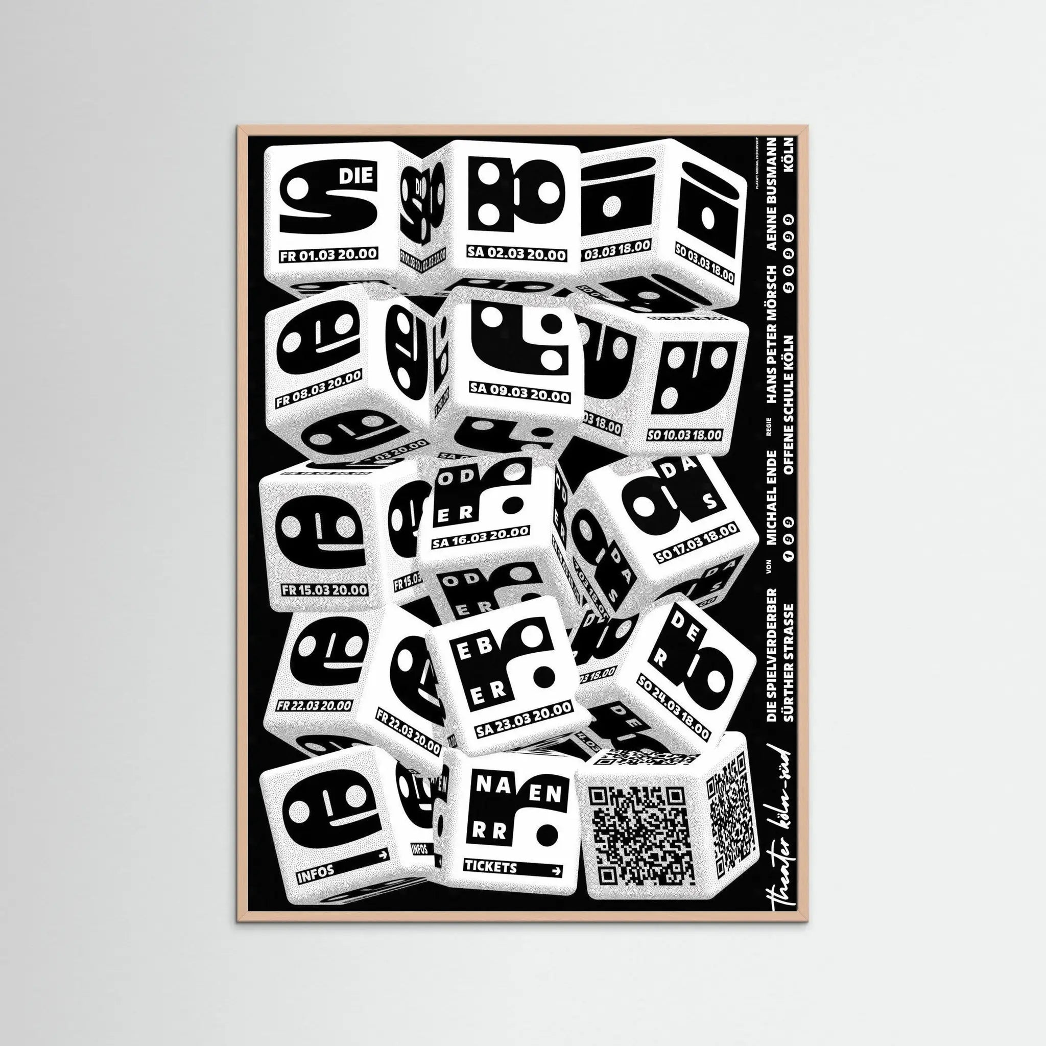 Poster-DIE SPIELVERDERBER- Mikhail Lychkovskiy- TADAM!-affiche-art-print- 21 x 29 cm / 8 x 11″ (A4) / No Frame-21 x 29 cm / 8 x 11″ (A4) / Black Wood-21 x 29 cm / 8 x 11″ (A4) / Blue Wood-21 x 29 cm / 8 x 11″ (A4) / Grey Wood-21 x 29 cm / 8 x 11″ (A4) / Green Wood