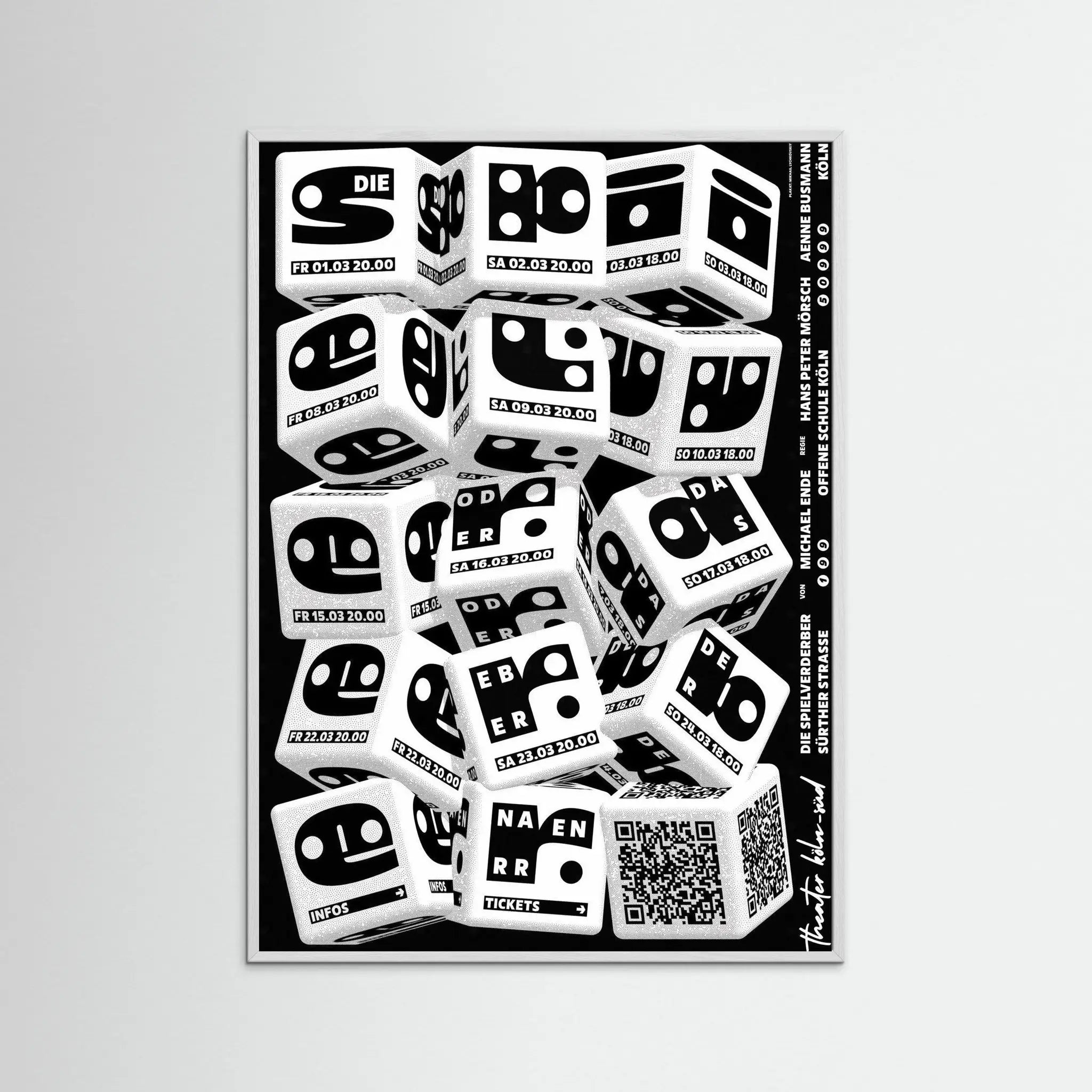 Poster-DIE SPIELVERDERBER- Mikhail Lychkovskiy- TADAM!-affiche-art-print- 21 x 29 cm / 8 x 11″ (A4) / No Frame-21 x 29 cm / 8 x 11″ (A4) / Black Wood-21 x 29 cm / 8 x 11″ (A4) / Blue Wood-21 x 29 cm / 8 x 11″ (A4) / Grey Wood-21 x 29 cm / 8 x 11″ (A4) / Green Wood