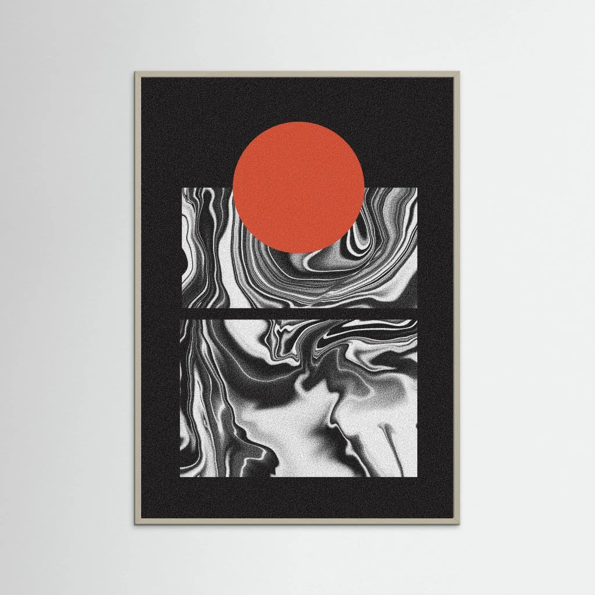 Poster-MINIMAL MARBLE SUNSET- Amy Louise Baker- TADAM!-affiche-art-print- 21 x 29 cm / 8 x 11″ (A4) / No Frame-21 x 29 cm / 8 x 11″ (A4) / Black Wood-21 x 29 cm / 8 x 11″ (A4) / Blue Wood-21 x 29 cm / 8 x 11″ (A4) / Grey Wood-21 x 29 cm / 8 x 11″ (A4) / Green Wood