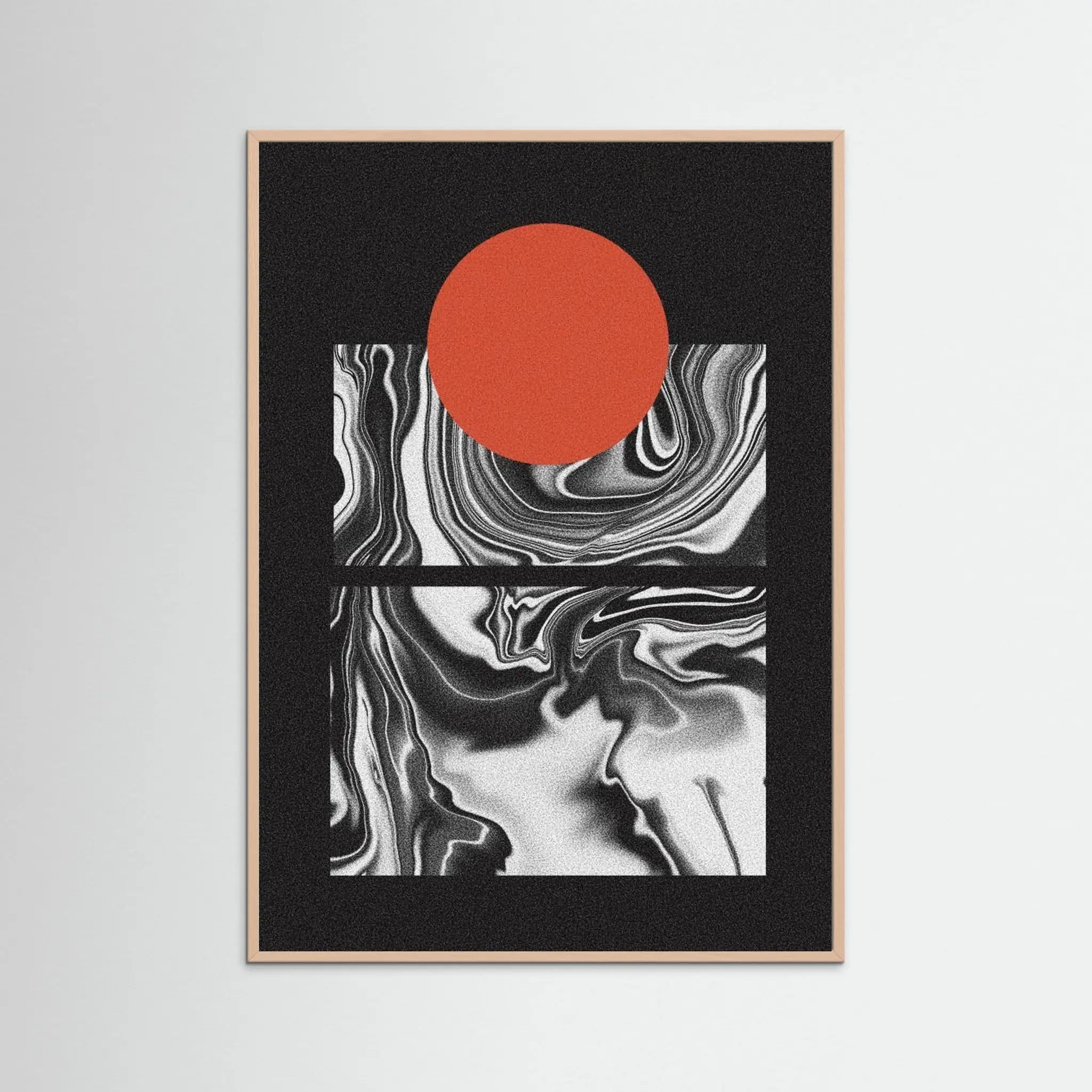 Poster-MINIMAL MARBLE SUNSET- Amy Louise Baker- TADAM!-affiche-art-print- 21 x 29 cm / 8 x 11″ (A4) / No Frame-21 x 29 cm / 8 x 11″ (A4) / Black Wood-21 x 29 cm / 8 x 11″ (A4) / Blue Wood-21 x 29 cm / 8 x 11″ (A4) / Grey Wood-21 x 29 cm / 8 x 11″ (A4) / Green Wood