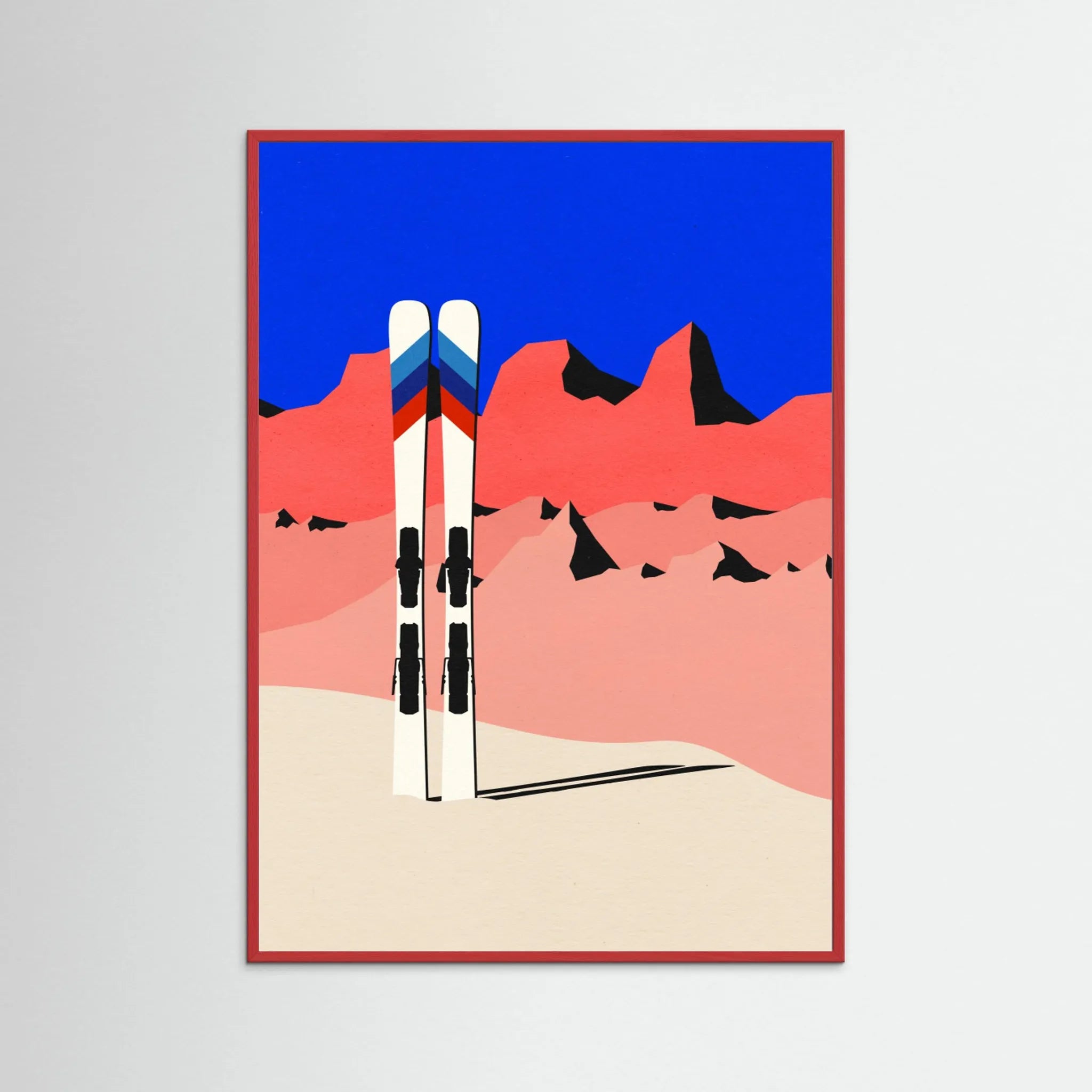 Ski Alpin by Rosi Feist