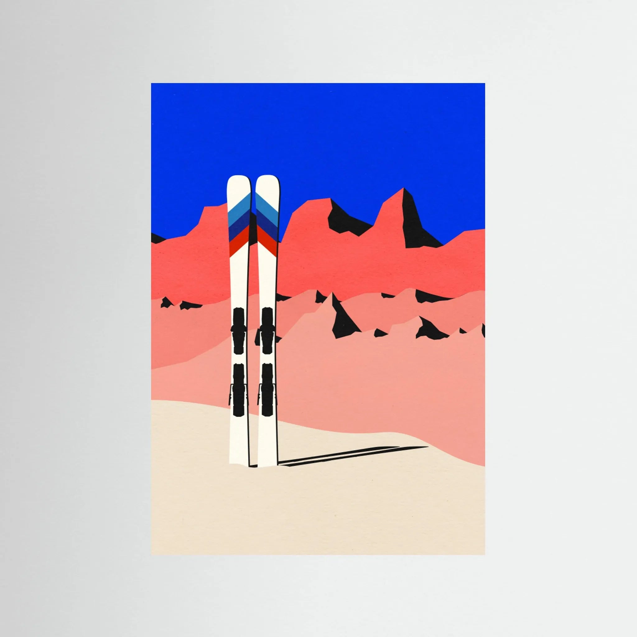 Ski Alpin by Rosi Feist