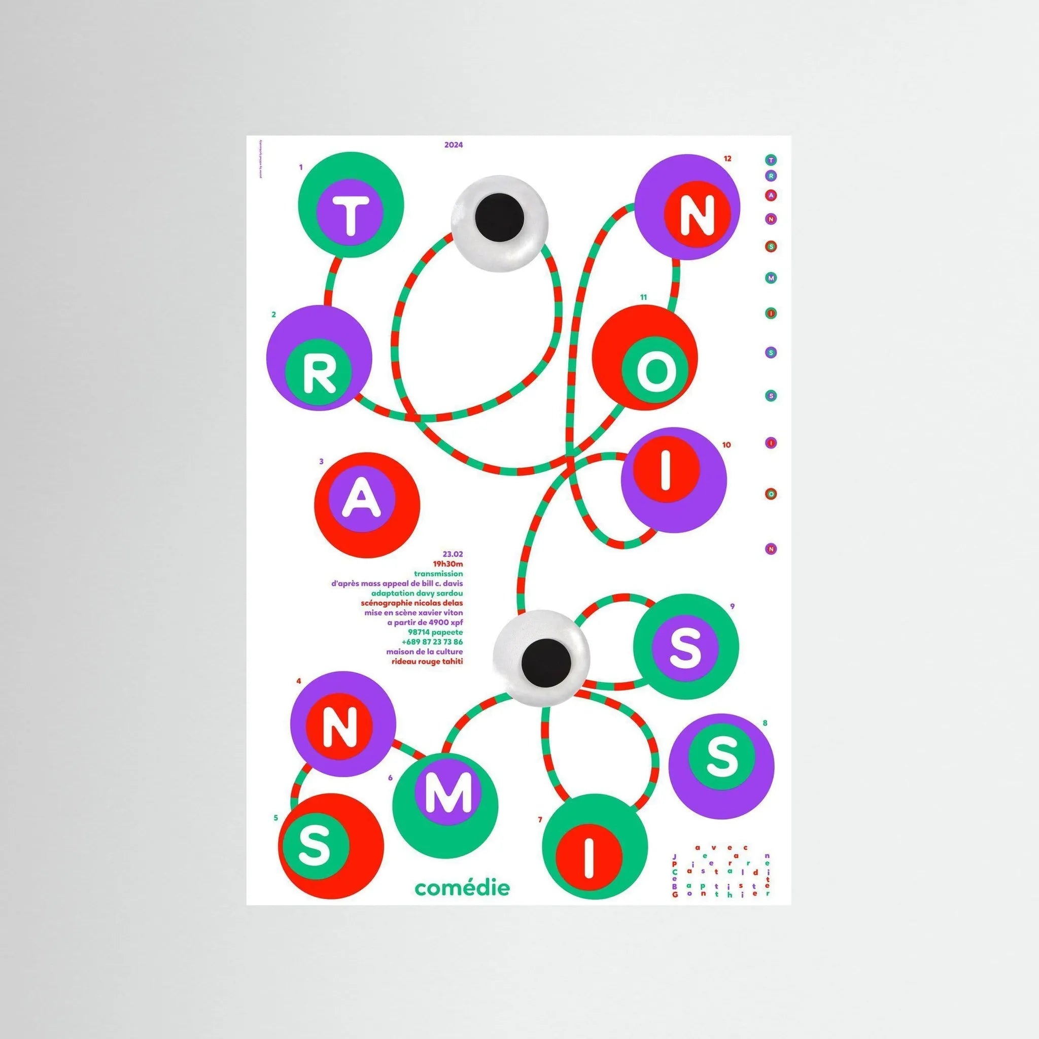 Poster-TRANSMISSION- Mikhail Lychkovskiy- TADAM!-affiche-art-print- 21 x 29 cm / 8 x 11″ (A4) / No Frame-21 x 29 cm / 8 x 11″ (A4) / Black Wood-21 x 29 cm / 8 x 11″ (A4) / Blue Wood-21 x 29 cm / 8 x 11″ (A4) / Grey Wood-21 x 29 cm / 8 x 11″ (A4) / Green Wood