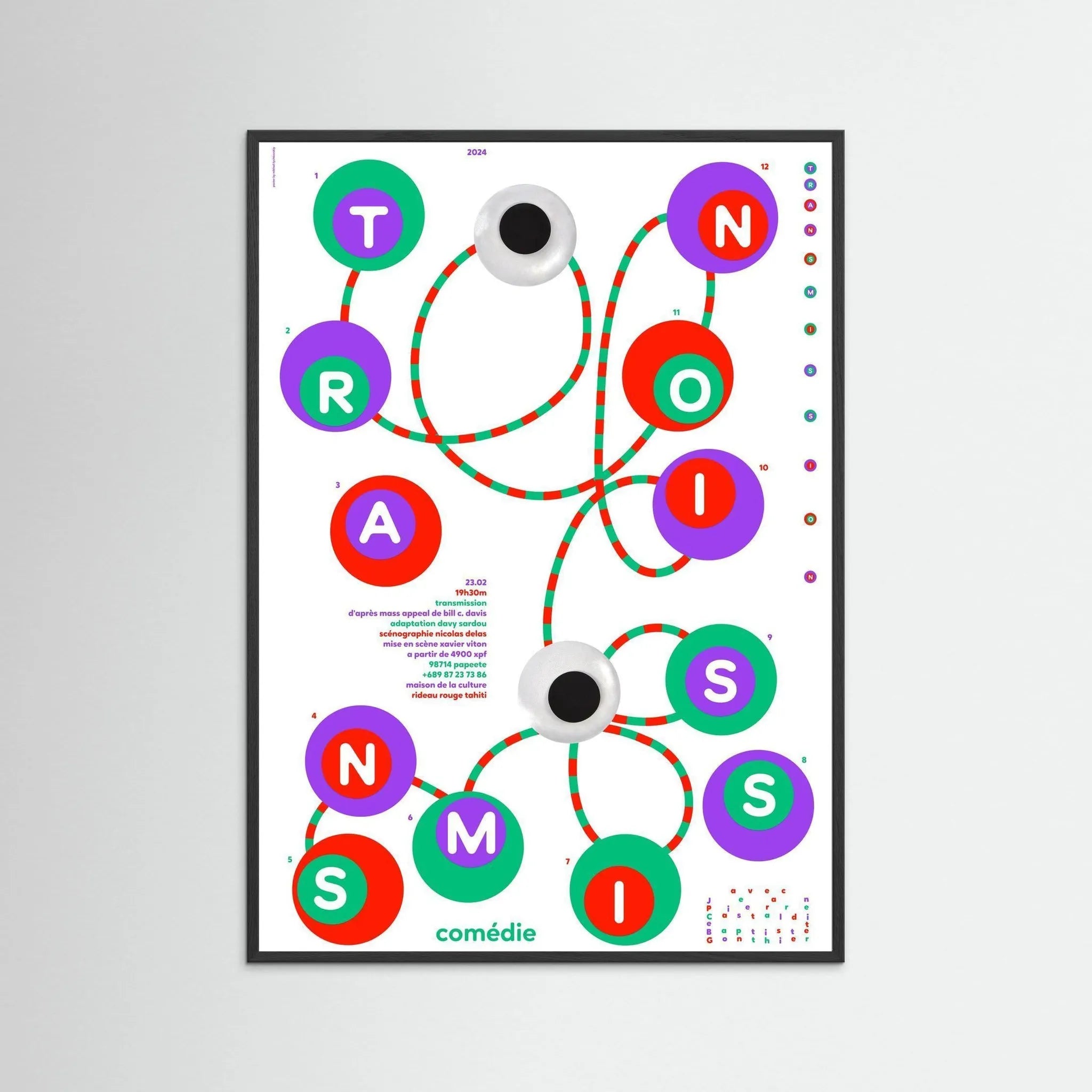 Poster-TRANSMISSION- Mikhail Lychkovskiy- TADAM!-affiche-art-print- 21 x 29 cm / 8 x 11″ (A4) / No Frame-21 x 29 cm / 8 x 11″ (A4) / Black Wood-21 x 29 cm / 8 x 11″ (A4) / Blue Wood-21 x 29 cm / 8 x 11″ (A4) / Grey Wood-21 x 29 cm / 8 x 11″ (A4) / Green Wood