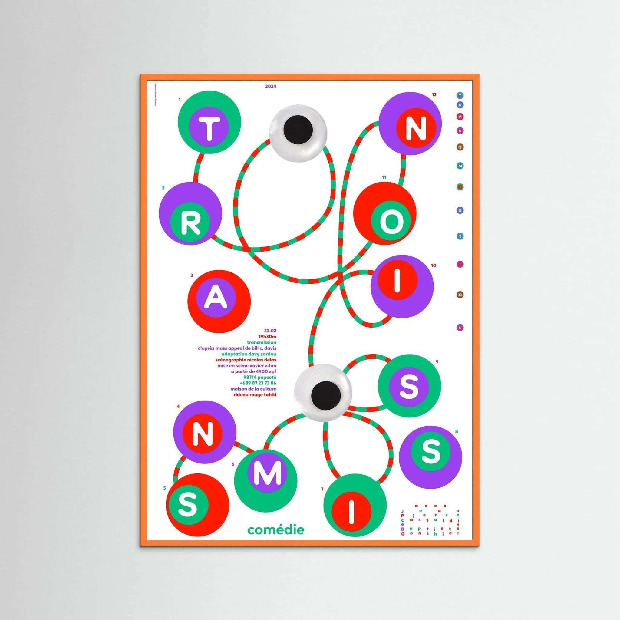 Poster-TRANSMISSION- Mikhail Lychkovskiy- TADAM!-affiche-art-print- 21 x 29 cm / 8 x 11″ (A4) / No Frame-21 x 29 cm / 8 x 11″ (A4) / Black Wood-21 x 29 cm / 8 x 11″ (A4) / Blue Wood-21 x 29 cm / 8 x 11″ (A4) / Grey Wood-21 x 29 cm / 8 x 11″ (A4) / Green Wood