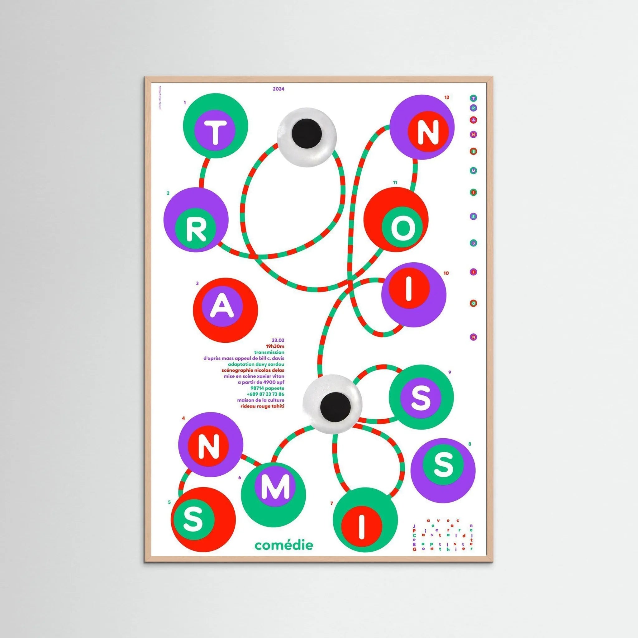 Poster-TRANSMISSION- Mikhail Lychkovskiy- TADAM!-affiche-art-print- 21 x 29 cm / 8 x 11″ (A4) / No Frame-21 x 29 cm / 8 x 11″ (A4) / Black Wood-21 x 29 cm / 8 x 11″ (A4) / Blue Wood-21 x 29 cm / 8 x 11″ (A4) / Grey Wood-21 x 29 cm / 8 x 11″ (A4) / Green Wood