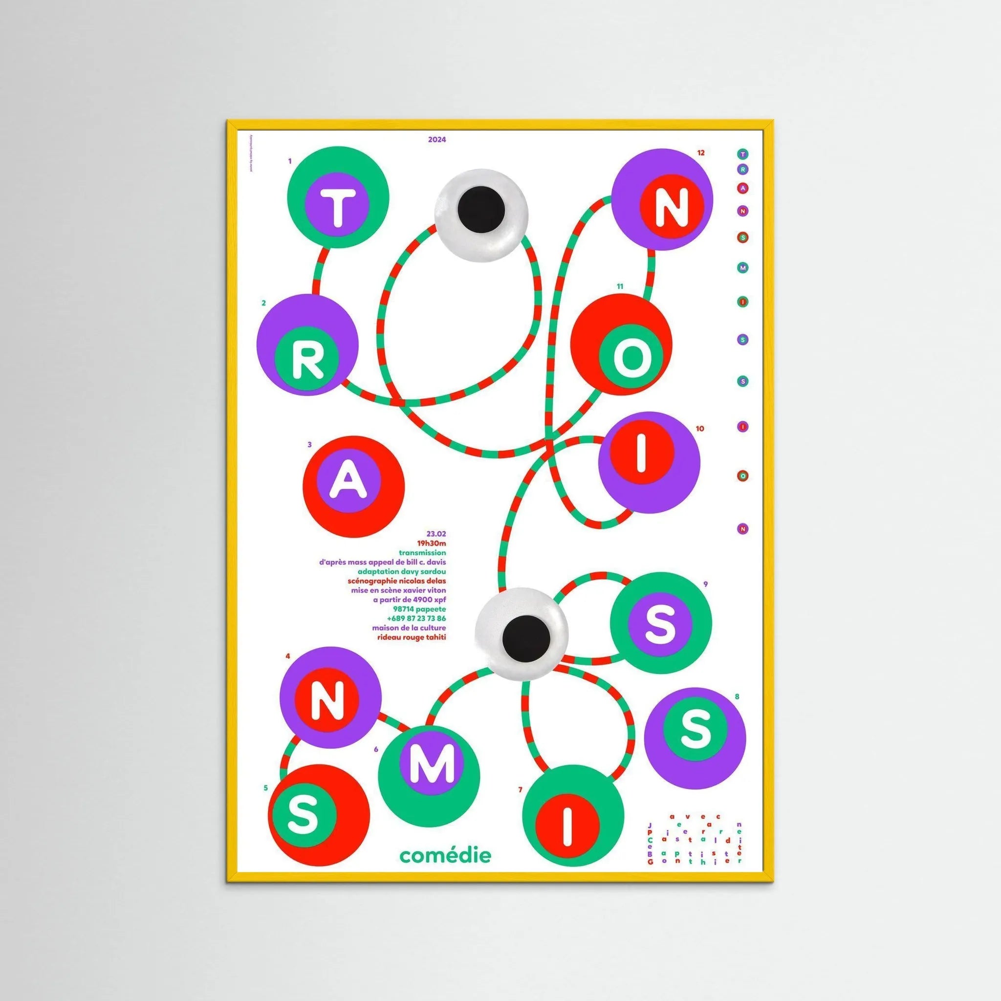 Poster-TRANSMISSION- Mikhail Lychkovskiy- TADAM!-affiche-art-print- 21 x 29 cm / 8 x 11″ (A4) / No Frame-21 x 29 cm / 8 x 11″ (A4) / Black Wood-21 x 29 cm / 8 x 11″ (A4) / Blue Wood-21 x 29 cm / 8 x 11″ (A4) / Grey Wood-21 x 29 cm / 8 x 11″ (A4) / Green Wood