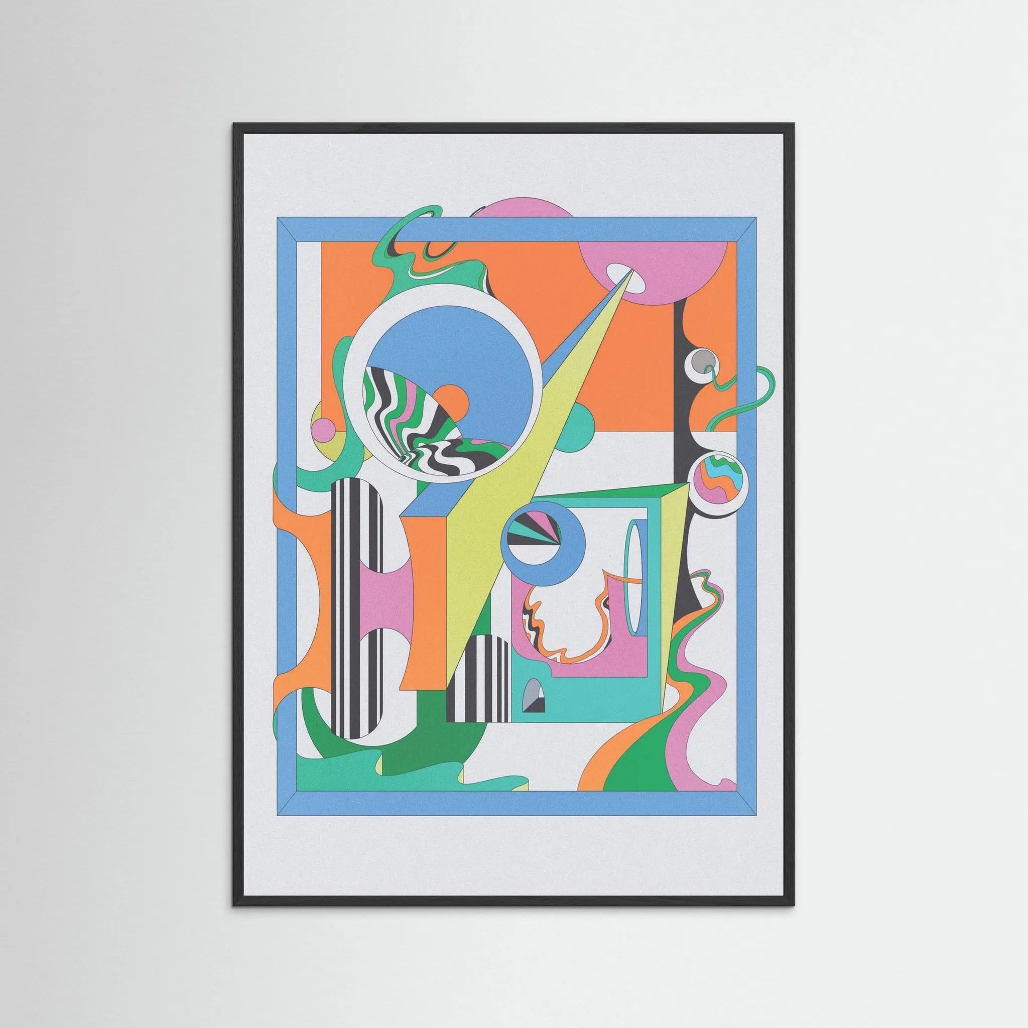 Poster-YAYANAGI KNOWS BEST- Rowena Lloyd- TADAM!-affiche-art-print- 21 x 29 cm / 8 x 11″ (A4) / No Frame-21 x 29 cm / 8 x 11″ (A4) / Black Wood-21 x 29 cm / 8 x 11″ (A4) / Blue Wood-21 x 29 cm / 8 x 11″ (A4) / Grey Wood-21 x 29 cm / 8 x 11″ (A4) / Green Wood