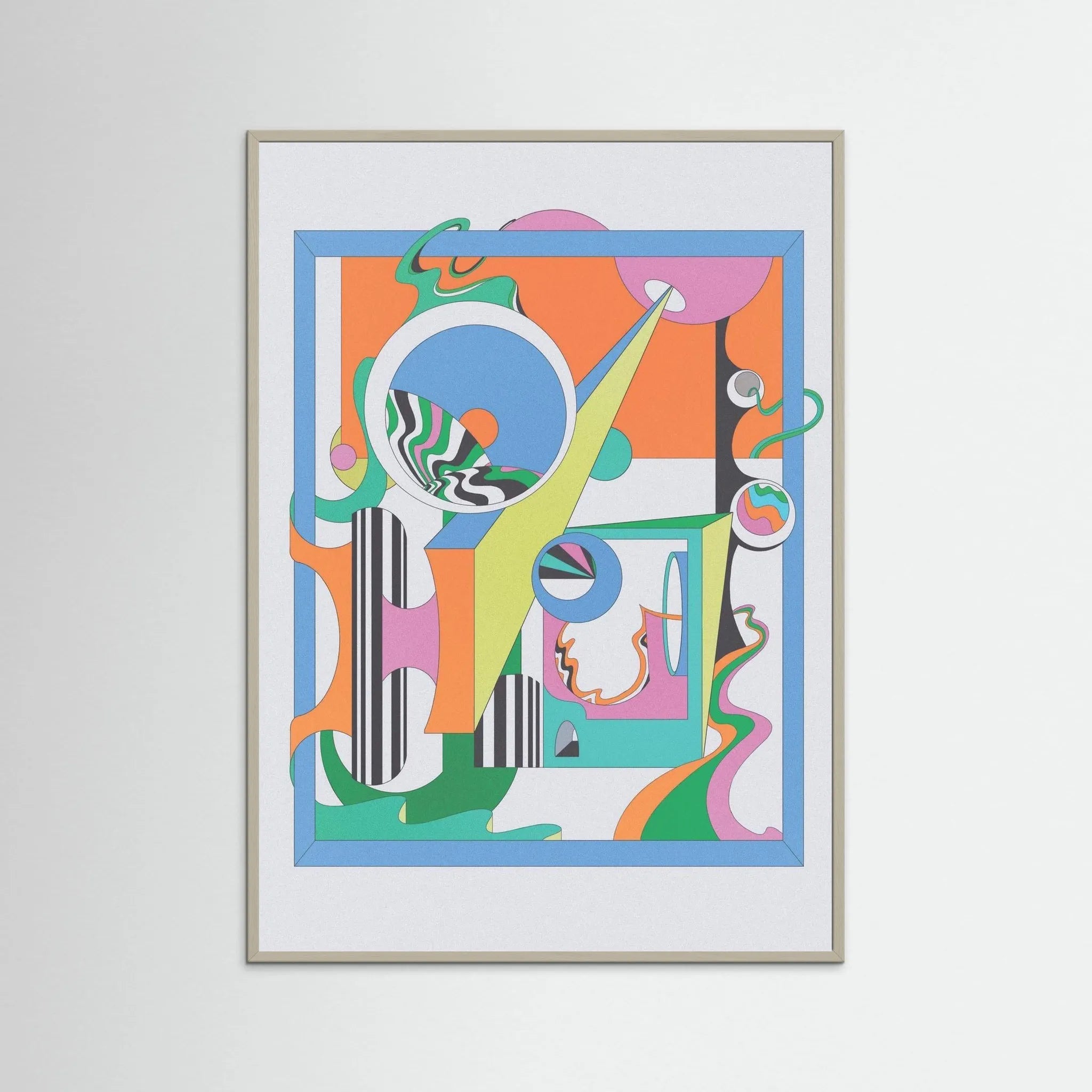 Poster-YAYANAGI KNOWS BEST- Rowena Lloyd- TADAM!-affiche-art-print- 21 x 29 cm / 8 x 11″ (A4) / No Frame-21 x 29 cm / 8 x 11″ (A4) / Black Wood-21 x 29 cm / 8 x 11″ (A4) / Blue Wood-21 x 29 cm / 8 x 11″ (A4) / Grey Wood-21 x 29 cm / 8 x 11″ (A4) / Green Wood