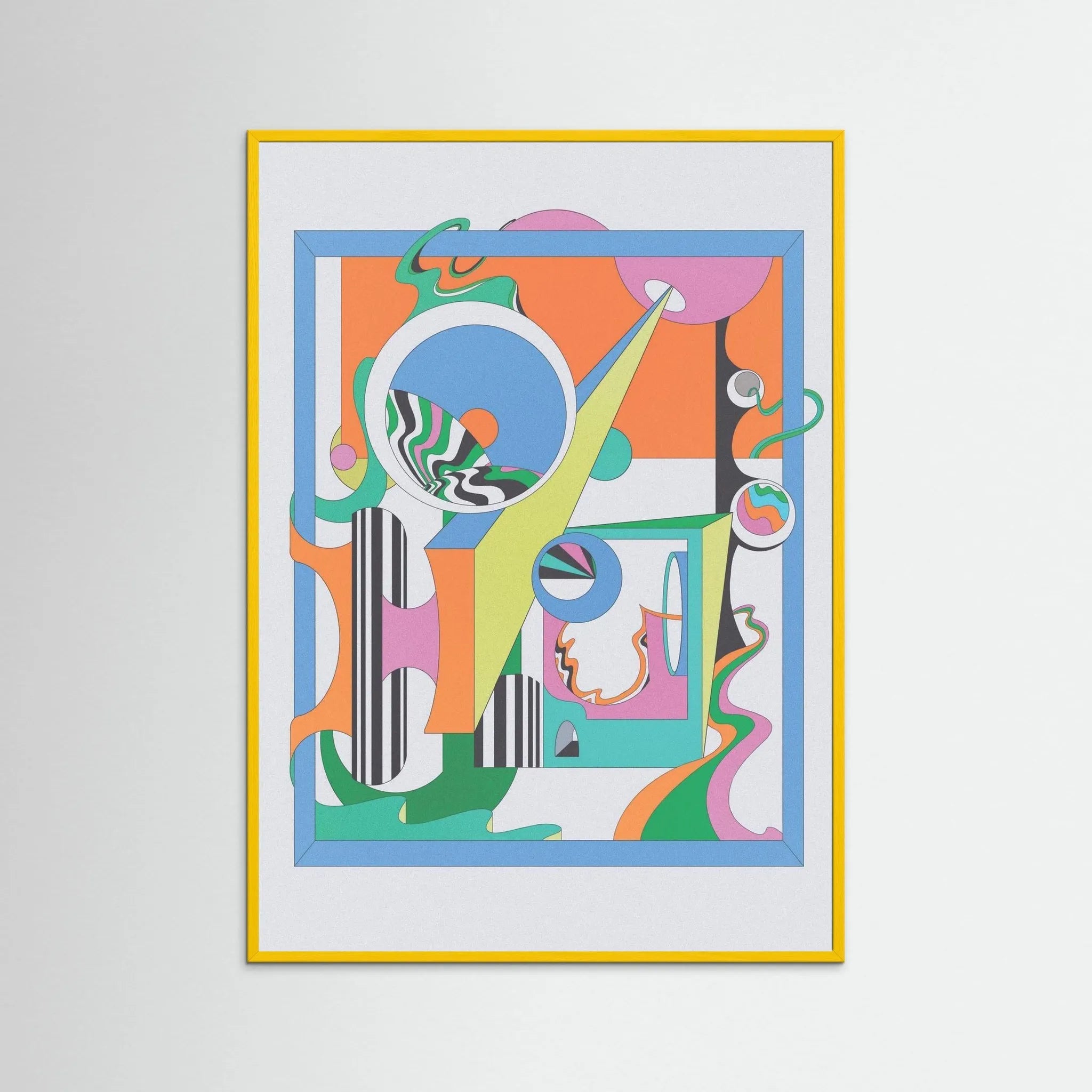 Poster-YAYANAGI KNOWS BEST- Rowena Lloyd- TADAM!-affiche-art-print- 21 x 29 cm / 8 x 11″ (A4) / No Frame-21 x 29 cm / 8 x 11″ (A4) / Black Wood-21 x 29 cm / 8 x 11″ (A4) / Blue Wood-21 x 29 cm / 8 x 11″ (A4) / Grey Wood-21 x 29 cm / 8 x 11″ (A4) / Green Wood