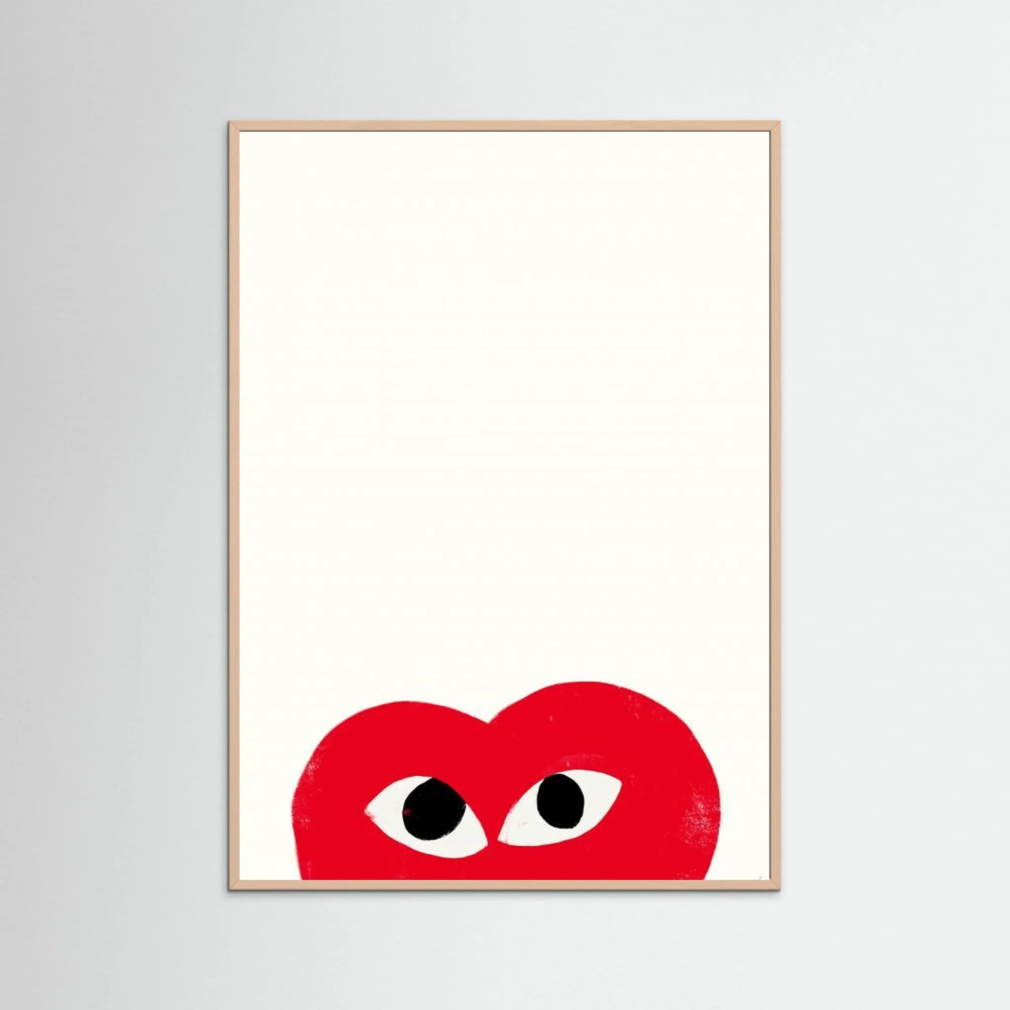 Red heart by Anne Marie Volfova