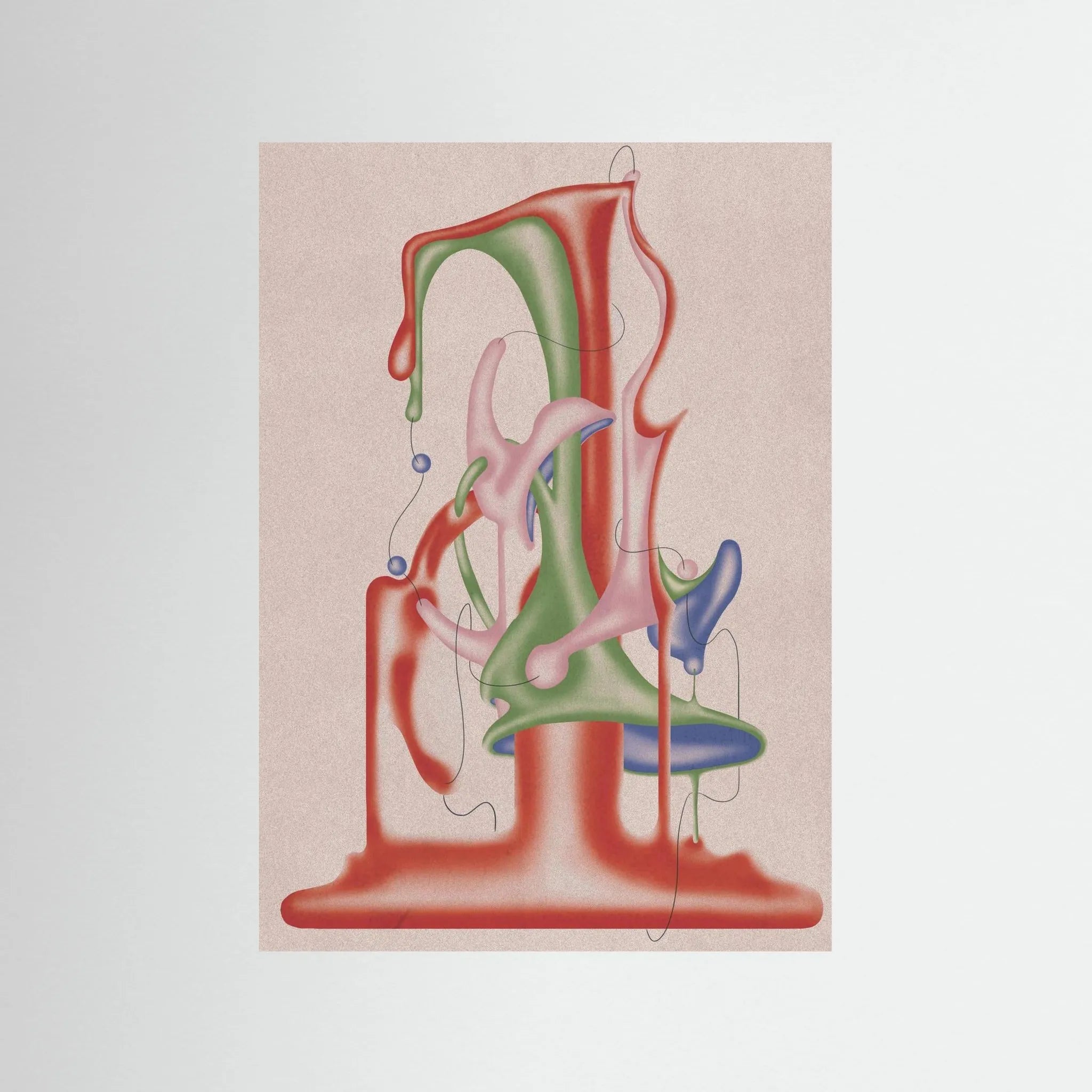 Poster-FOUNTAIN OF NONSENSE- Rowena Lloyd- TADAM!-affiche-art-print- 21 x 29 cm / 8 x 11″ (A4) / No Frame-21 x 29 cm / 8 x 11″ (A4) / Black Wood-21 x 29 cm / 8 x 11″ (A4) / Blue Wood-21 x 29 cm / 8 x 11″ (A4) / Grey Wood-21 x 29 cm / 8 x 11″ (A4) / Green Wood