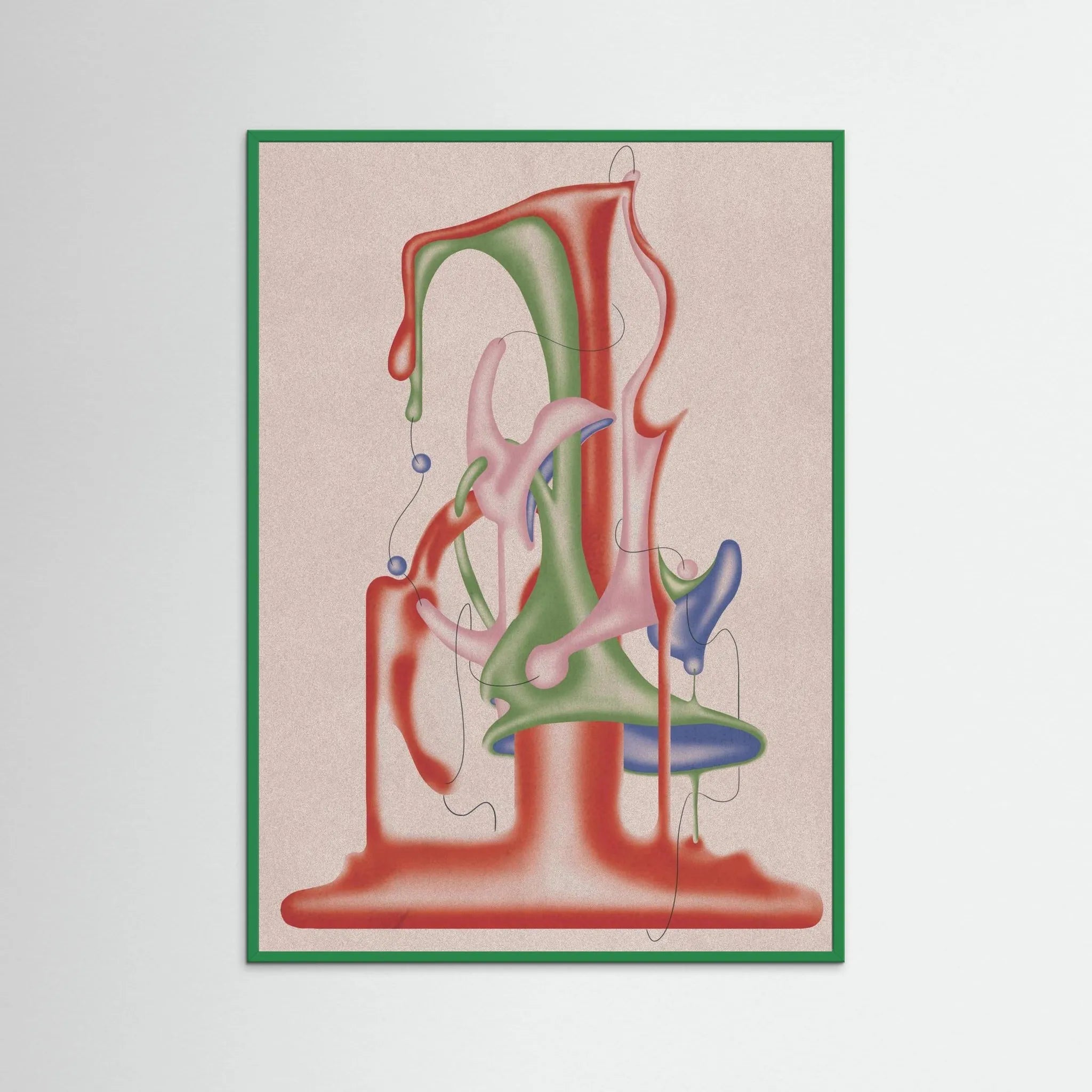 Poster-FOUNTAIN OF NONSENSE- Rowena Lloyd- TADAM!-affiche-art-print- 21 x 29 cm / 8 x 11″ (A4) / No Frame-21 x 29 cm / 8 x 11″ (A4) / Black Wood-21 x 29 cm / 8 x 11″ (A4) / Blue Wood-21 x 29 cm / 8 x 11″ (A4) / Grey Wood-21 x 29 cm / 8 x 11″ (A4) / Green Wood