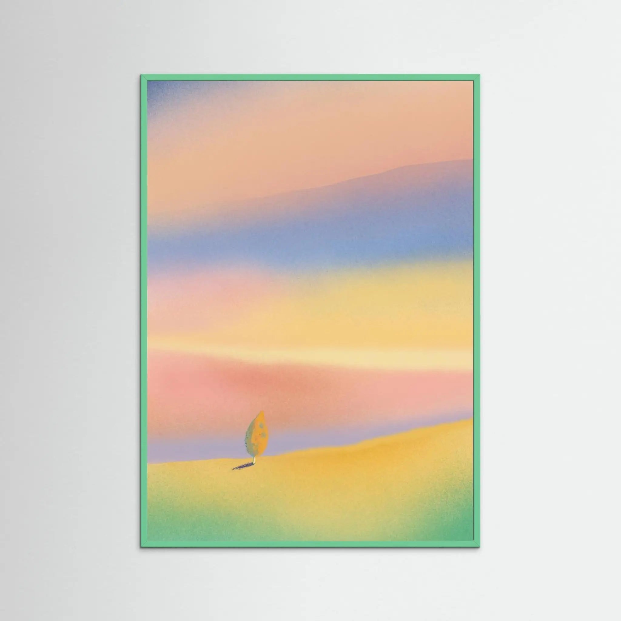 Poster-COLOR OF THE HILL WIND- Little Dean- TADAM!-affiche-art-print- 21 x 29 cm / 8 x 11″ (A4) / No Frame-21 x 29 cm / 8 x 11″ (A4) / Black Wood-21 x 29 cm / 8 x 11″ (A4) / Blue Wood-21 x 29 cm / 8 x 11″ (A4) / Grey Wood-21 x 29 cm / 8 x 11″ (A4) / Green Wood