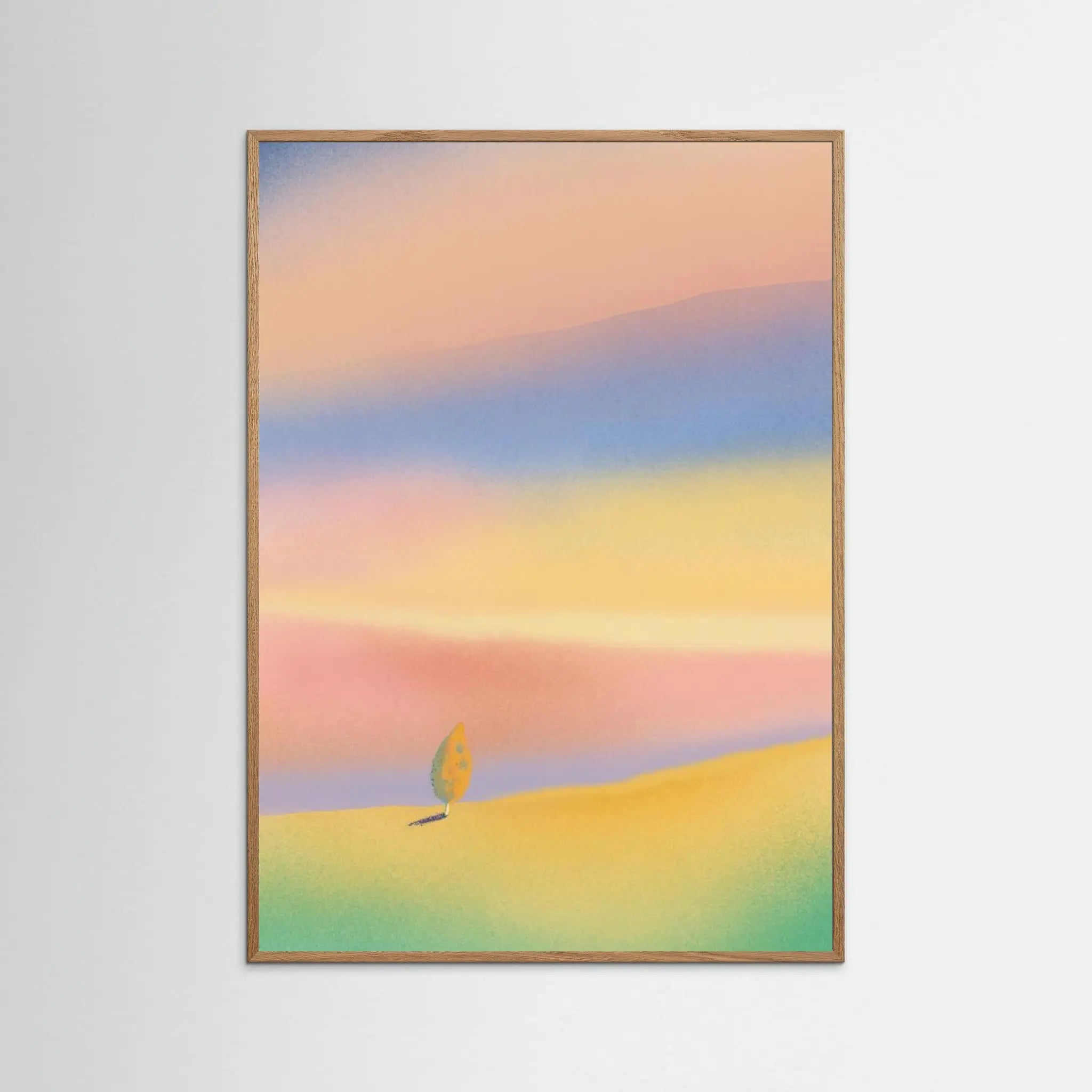 Poster-COLOR OF THE HILL WIND- Little Dean- TADAM!-affiche-art-print- 21 x 29 cm / 8 x 11″ (A4) / No Frame-21 x 29 cm / 8 x 11″ (A4) / Black Wood-21 x 29 cm / 8 x 11″ (A4) / Blue Wood-21 x 29 cm / 8 x 11″ (A4) / Grey Wood-21 x 29 cm / 8 x 11″ (A4) / Green Wood