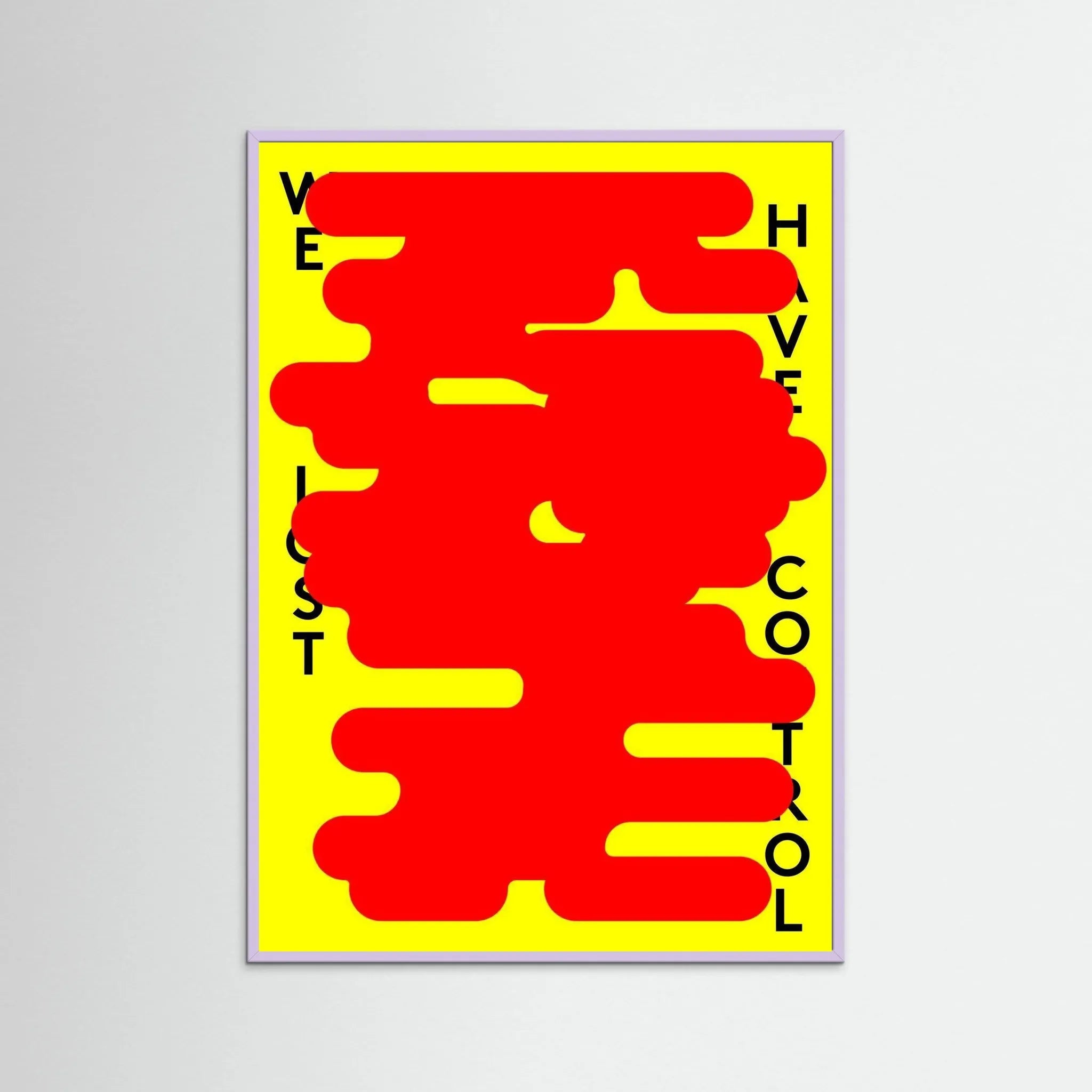 Poster-WE HAVE LOST CONTROL- Jérôme Bizien- TADAM!-affiche-art-print- 21 x 29 cm / 8 x 11″ (A4) / No Frame-21 x 29 cm / 8 x 11″ (A4) / Black Wood-21 x 29 cm / 8 x 11″ (A4) / Blue Wood-21 x 29 cm / 8 x 11″ (A4) / Grey Wood-21 x 29 cm / 8 x 11″ (A4) / Green Wood