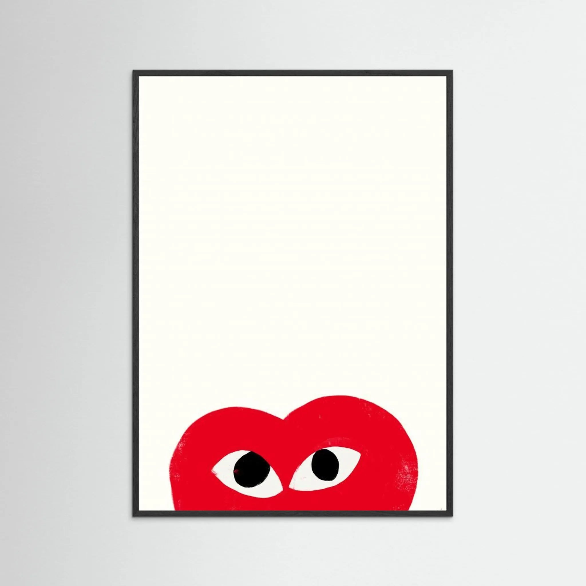 Red heart by Anne Marie Volfova