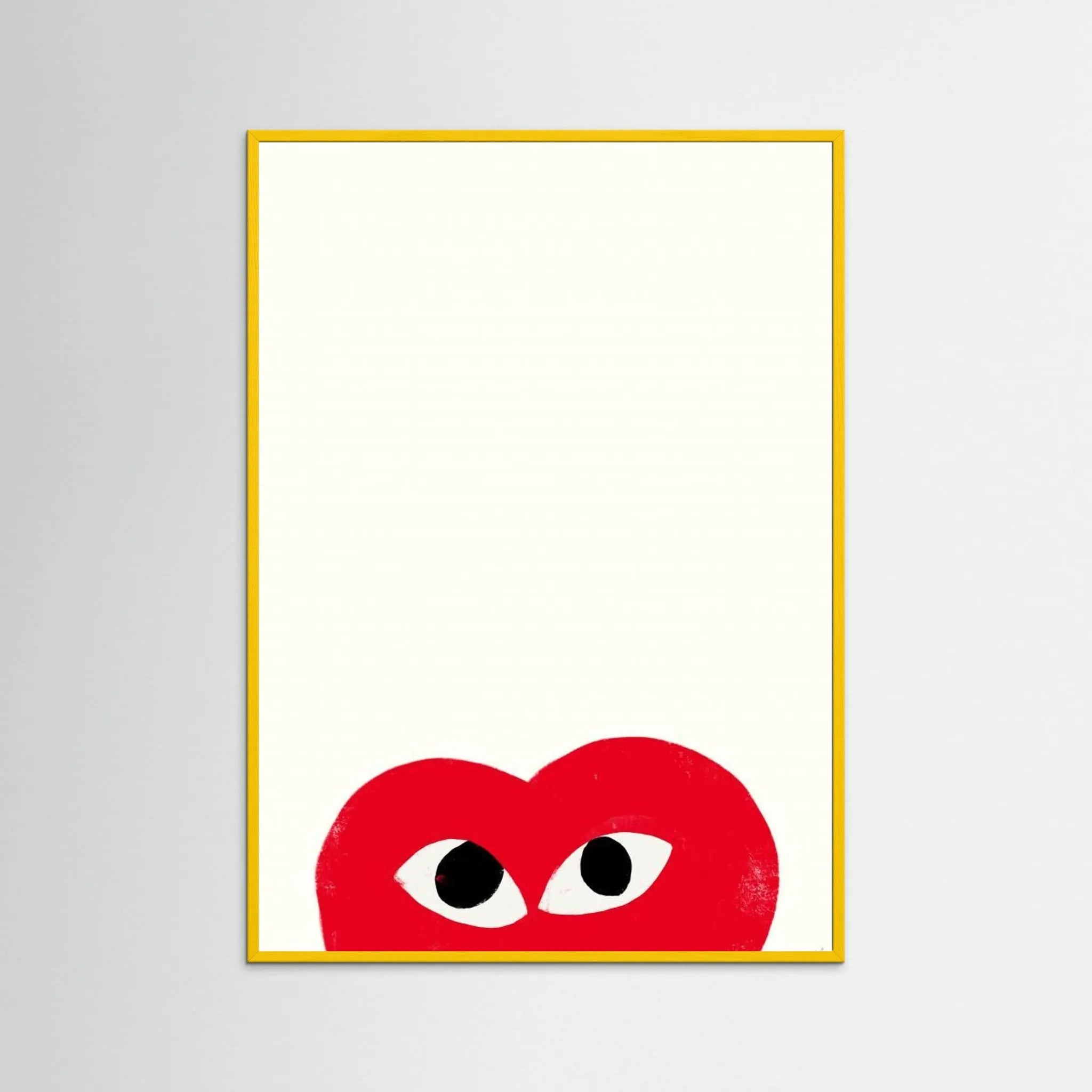 Red heart by Anne Marie Volfova