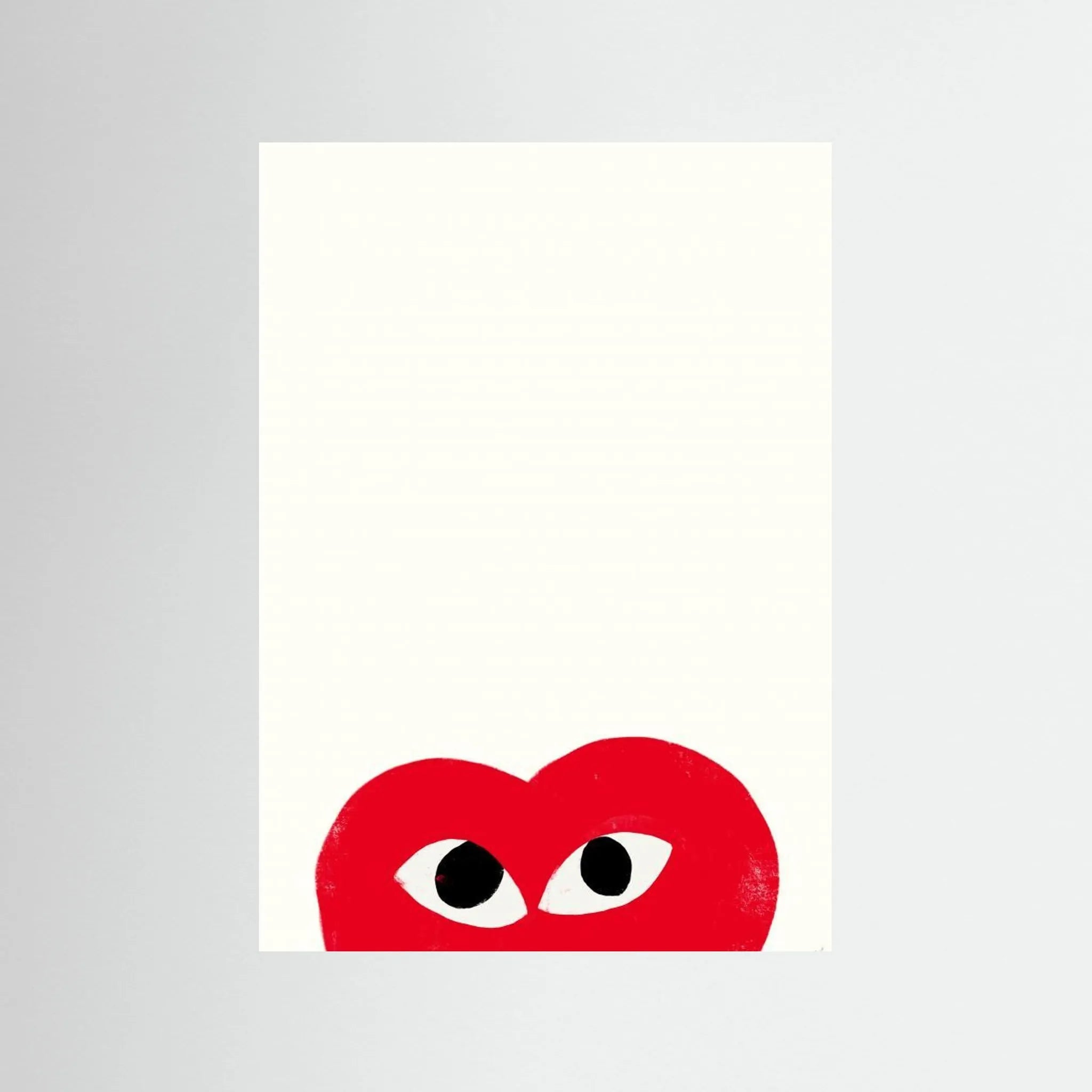 Red heart by Anne Marie Volfova