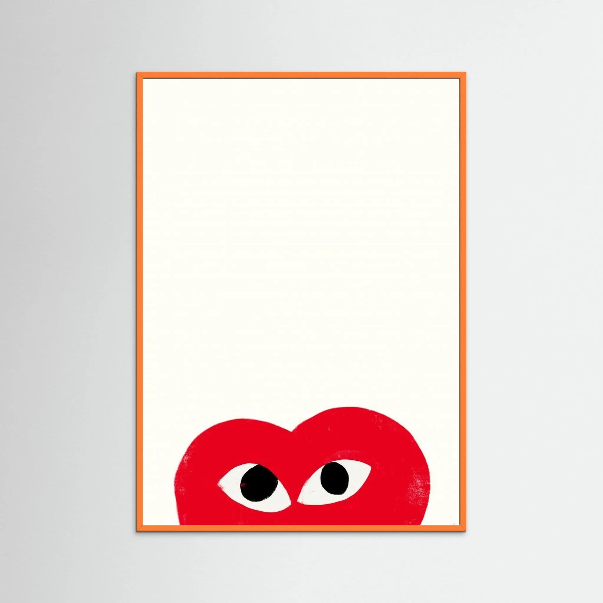 Red heart by Anne Marie Volfova